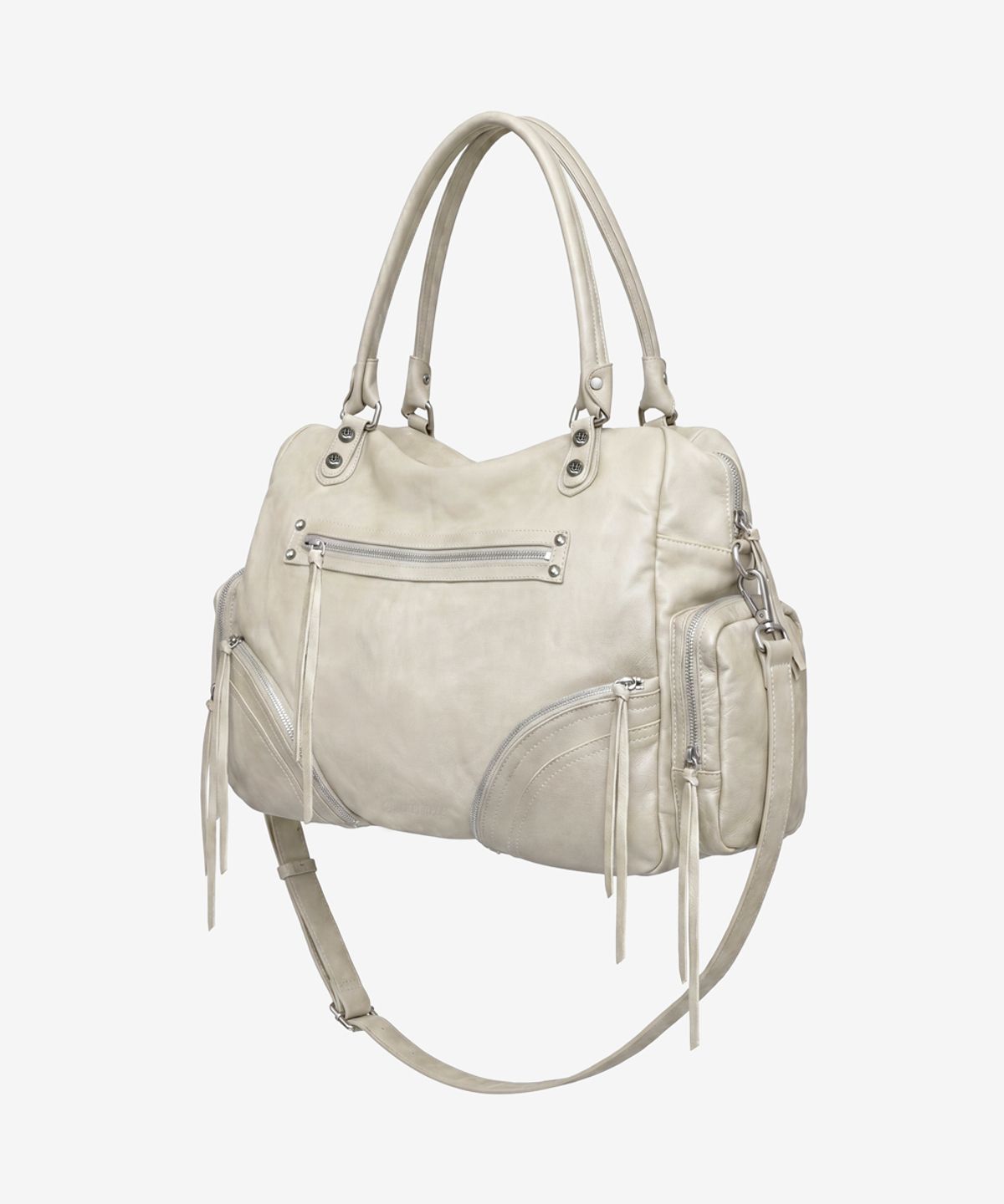 블랙 퍼플(BLACK PURPLE) 위켄더 포켓 백_베이지 Weekender Pocket Bag_Beige