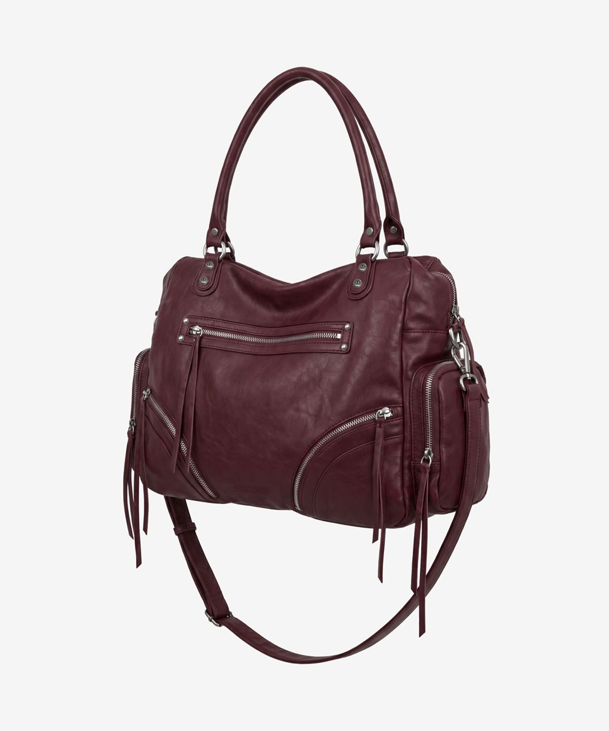 블랙 퍼플(BLACK PURPLE) 위켄더 포켓 백_레드 Weekender Pocket Bag_Red