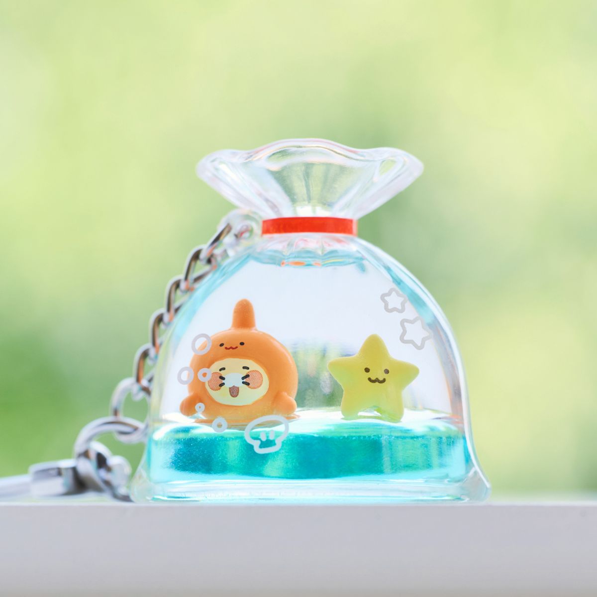 카카오프렌즈(KAKAO FRIENDS) 어항피규어키링 금붕어_춘식이