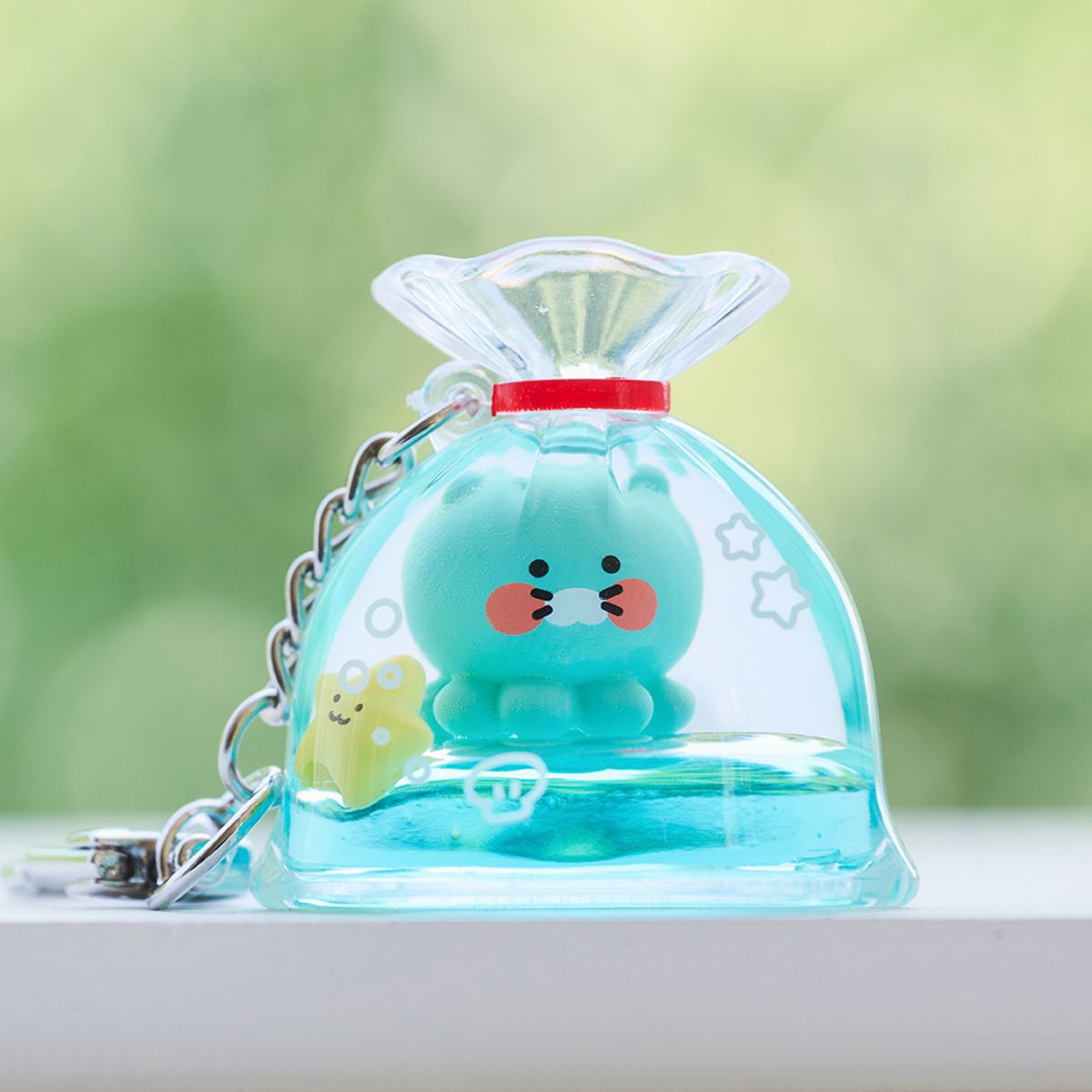 카카오프렌즈(KAKAO FRIENDS) 어항피규어키링 해파리_춘식이