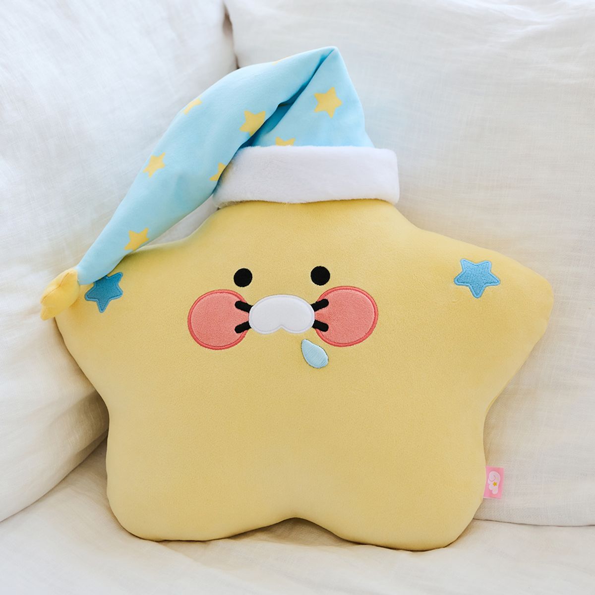 카카오프렌즈(KAKAO FRIENDS) 별난춘식이 노랑별 쿠션_춘식이