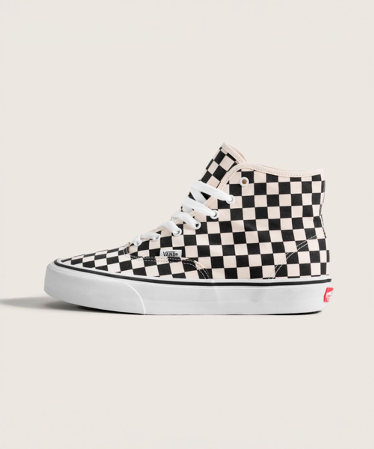 반스(VANS) 어센틱 하이 2.0 - (체커보드) 블랙:트루화이트 / VN000E8HBMW1