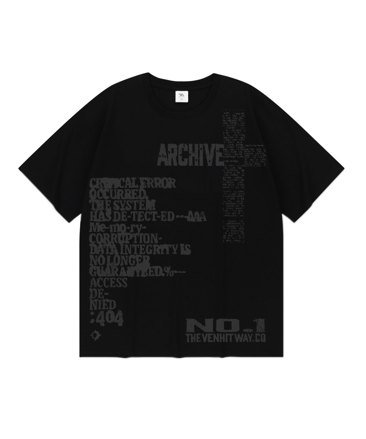 벤힛(VENHIT) Access 404 오버핏 반팔티