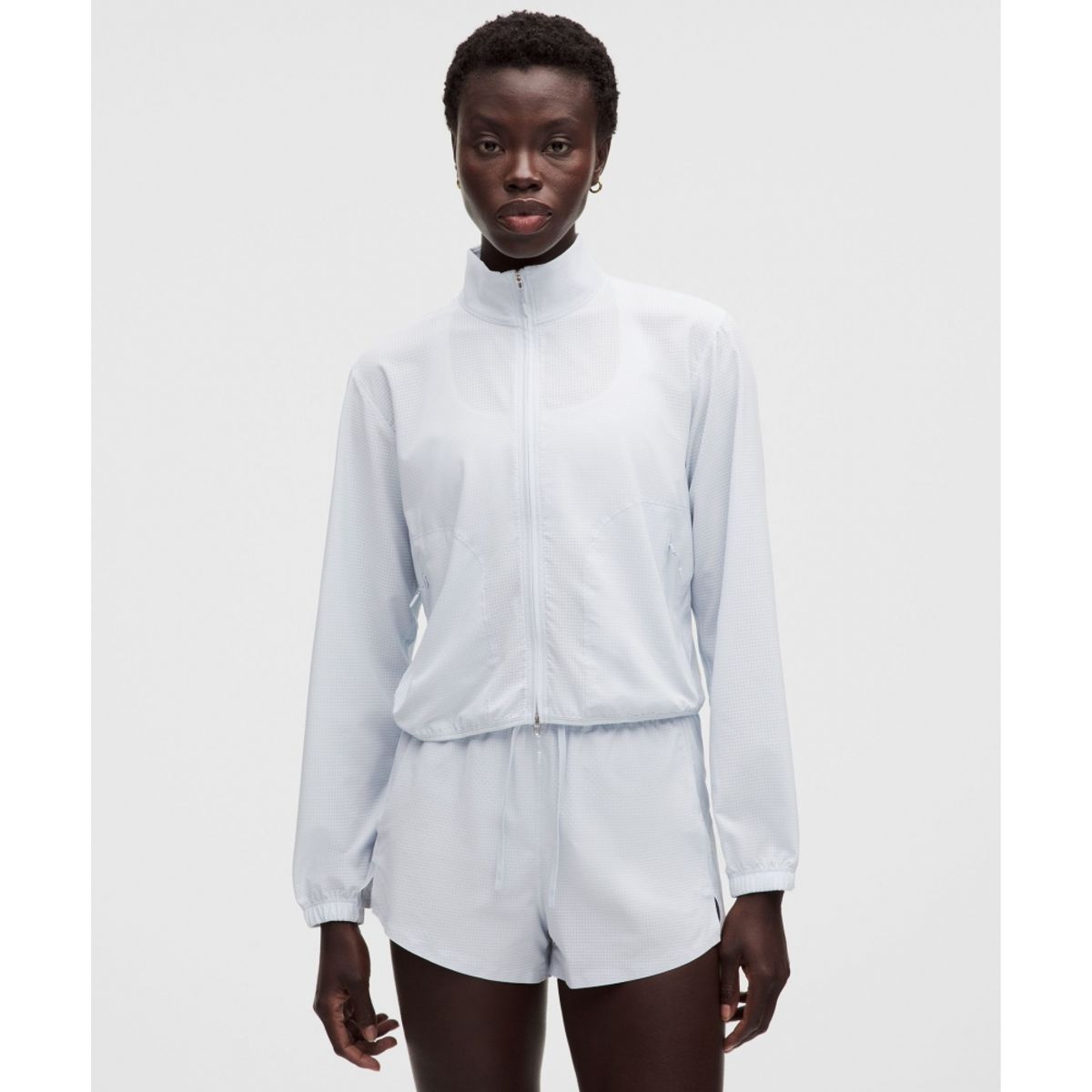 룰루레몬(LULULEMON) 텍스처드 메쉬 러닝 재킷  STRH