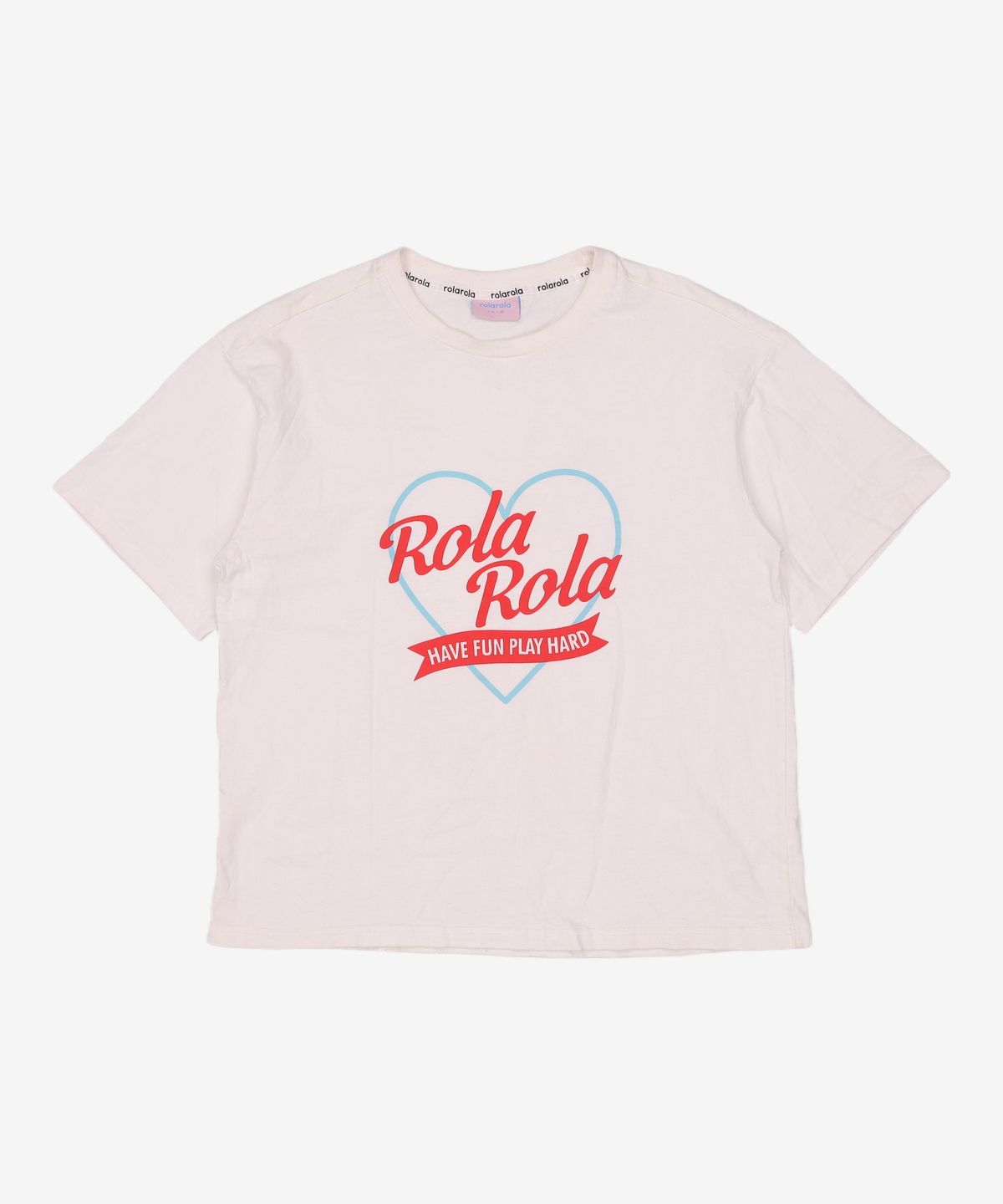 로라로라(ROLAROLA) 반소매 티셔츠 FREE