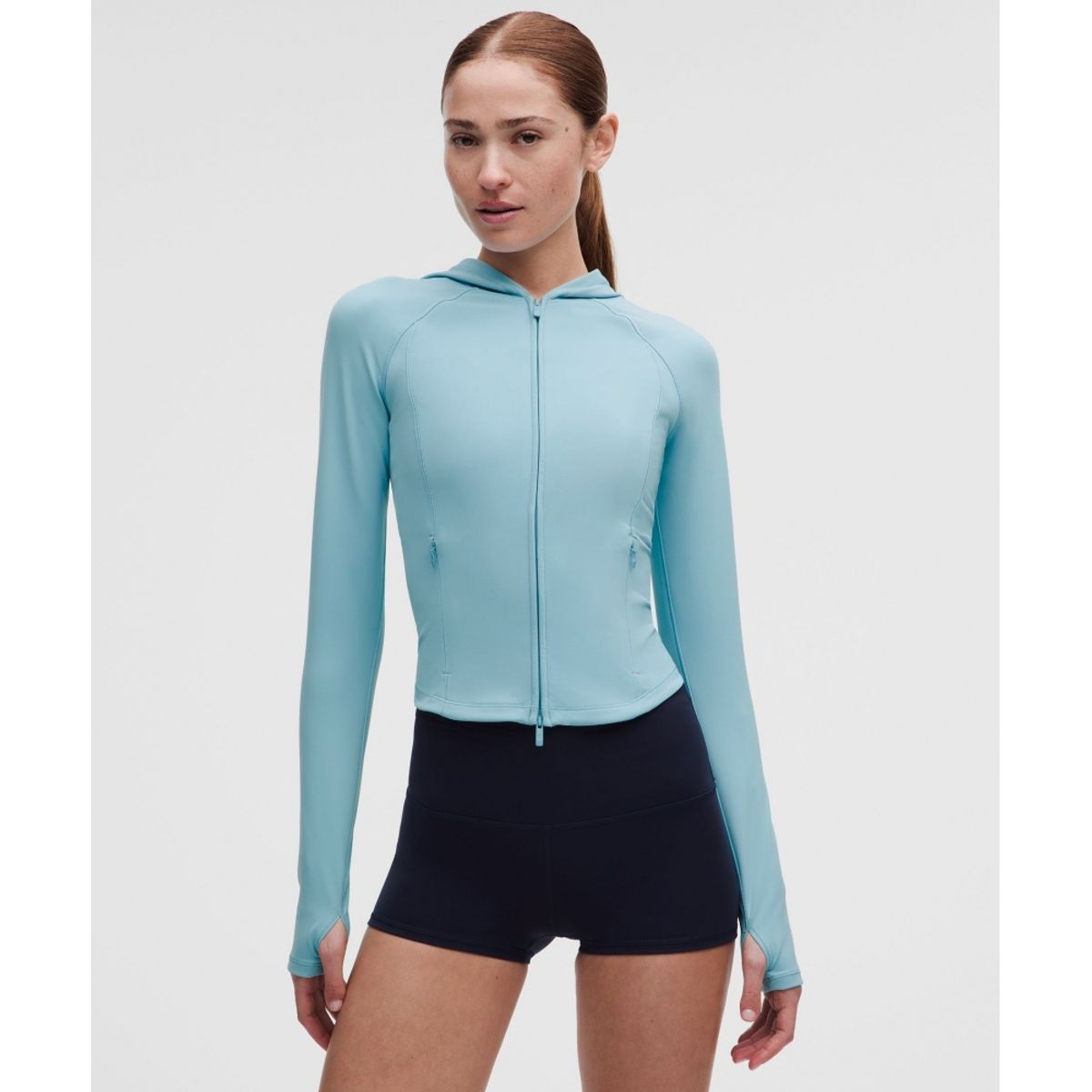 룰루레몬(LULULEMON) 원더 트레인 풀집 재킷  SEAF