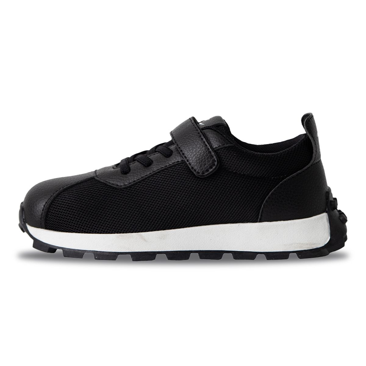 르까프 키즈(LECAF KIDS) 키즈 르버디 운동화 블랙화이트 LE5S349BWT