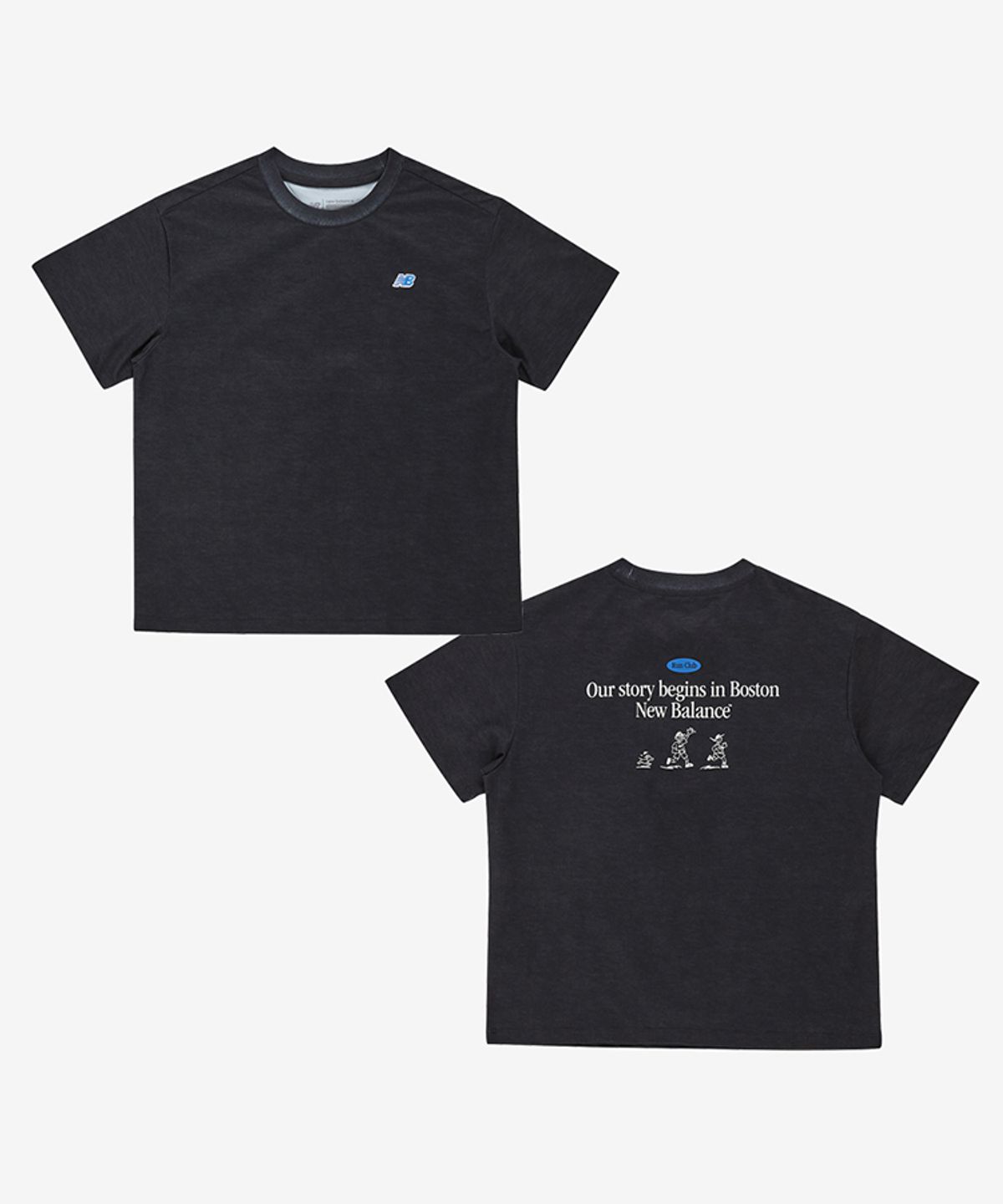 뉴발란스 키즈(NEWBALANCEKIDS) 일러스트 반팔 티셔츠 아동 반팔티 NK9EG3702U19