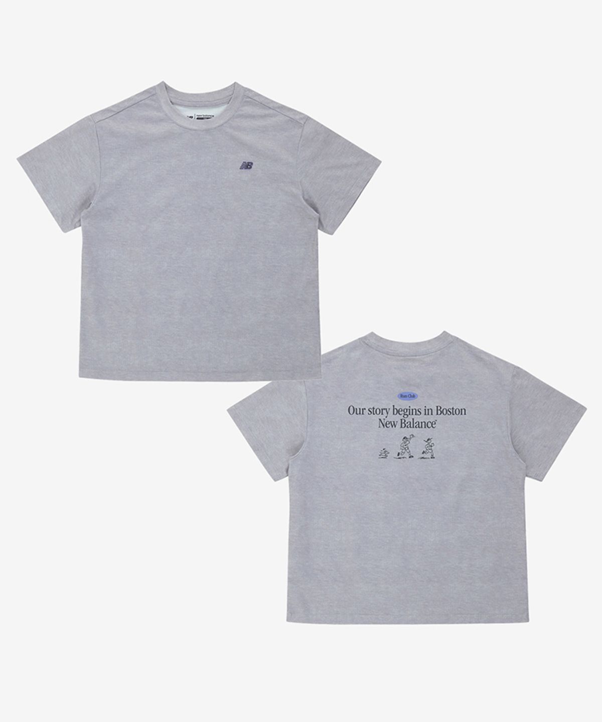 뉴발란스 키즈(NEWBALANCEKIDS) 일러스트 반팔 티셔츠 아동 반팔티 NK9EG3702UAA