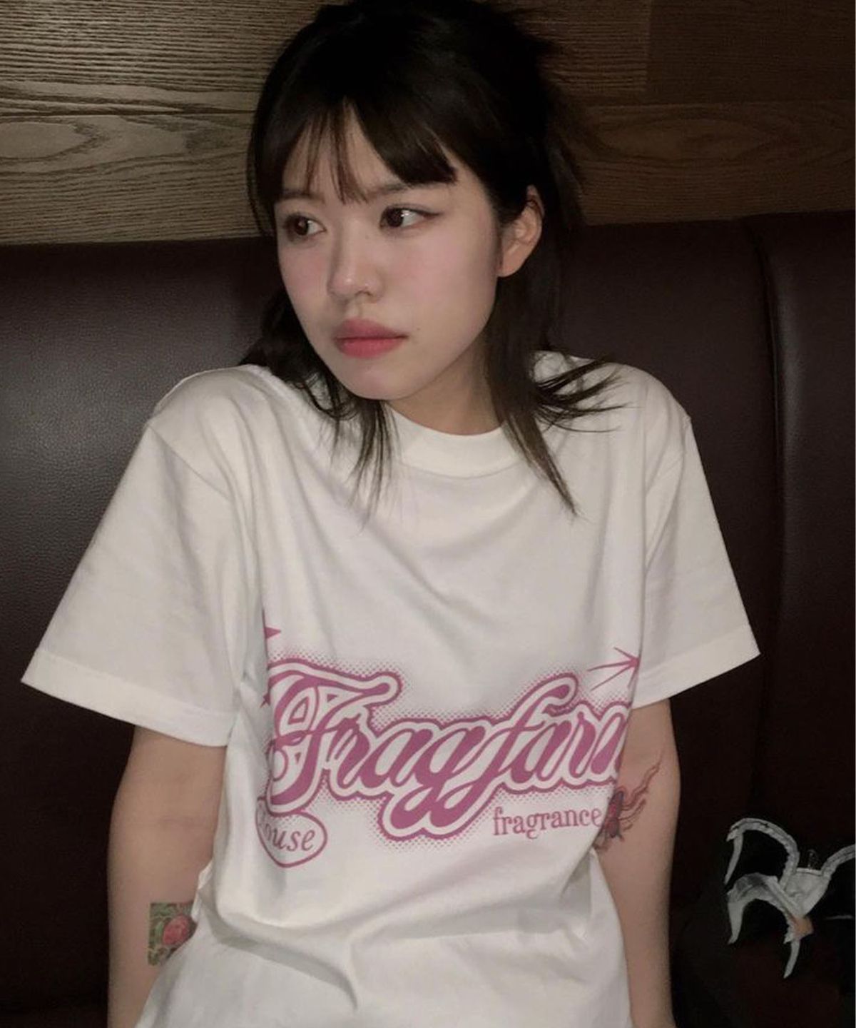 프래그팜(FRAGFARM) 프래그팜 로고 티셔츠 (White)