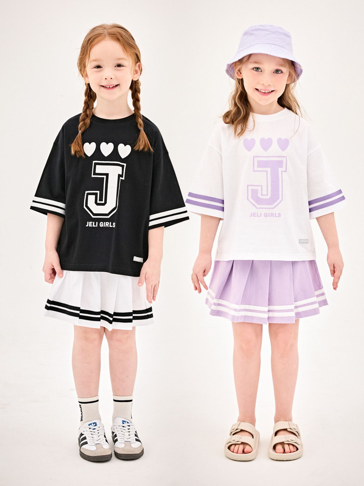 젤리스푼(JELISPOON) HIT럽테니스룩플리츠상하복