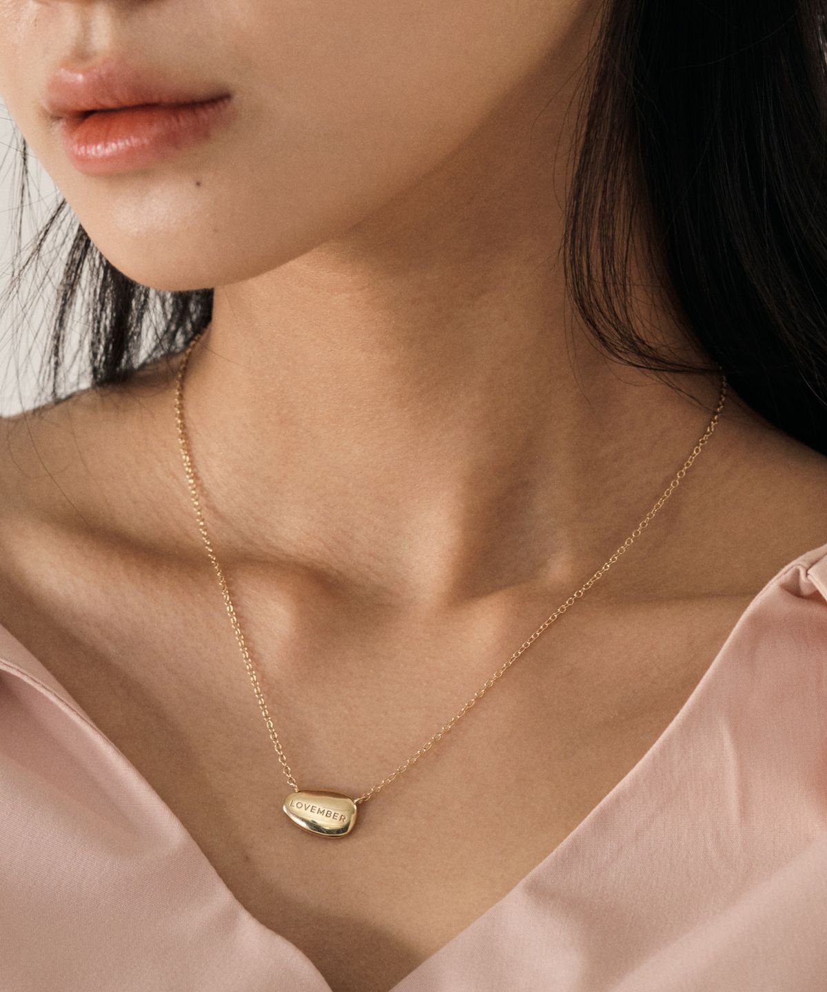 러벰버(LOVEMBER) [silver 925] Pebble Coin N