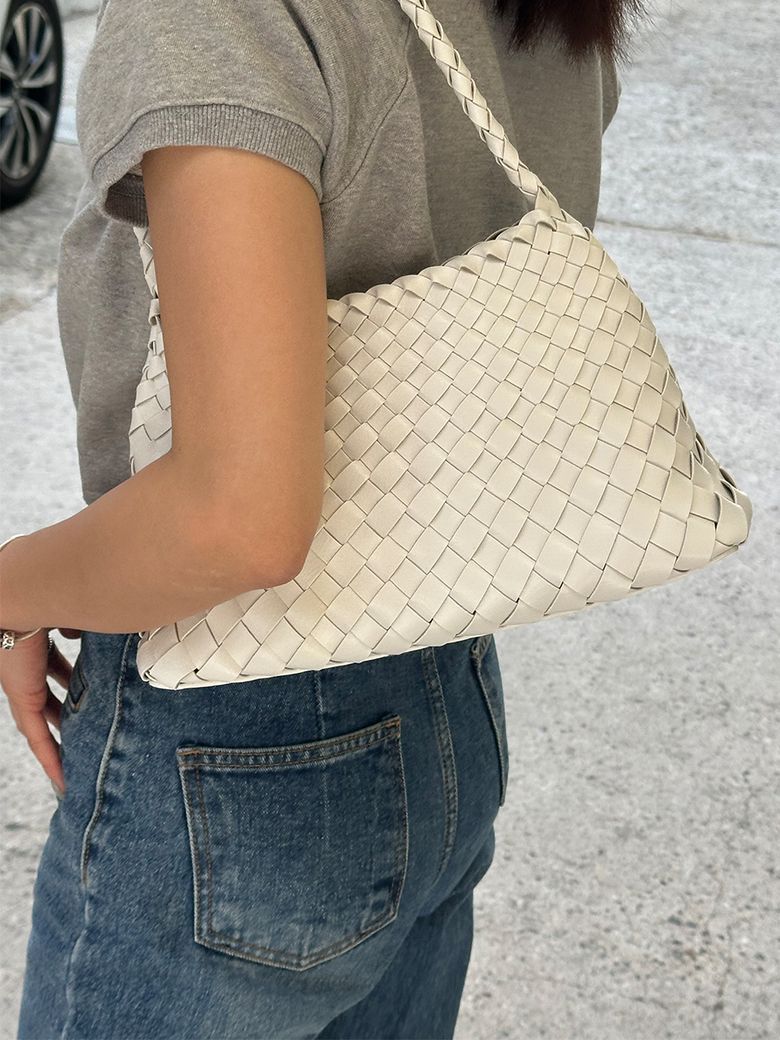 로우 위브백 LOWE WEAVE BAG - Ivory