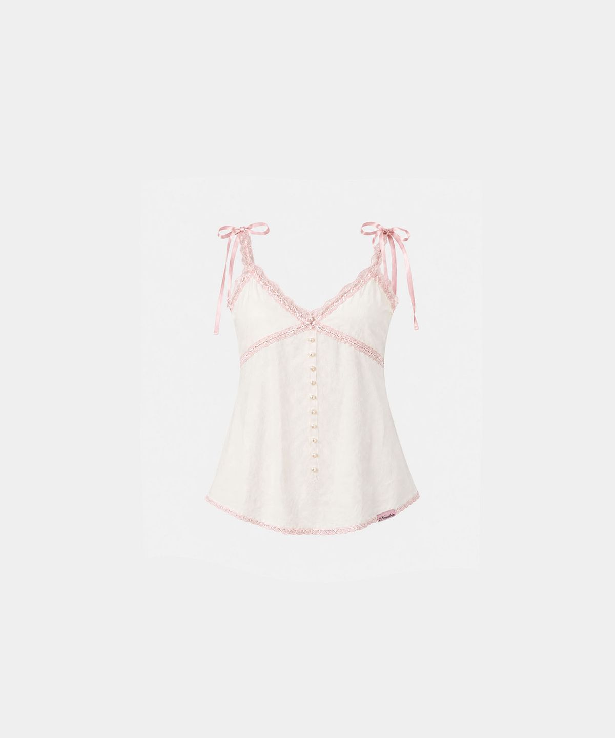 뉴얼린(NEWALRIN) Angel Satin Lace  Cami Blouse(4colors)