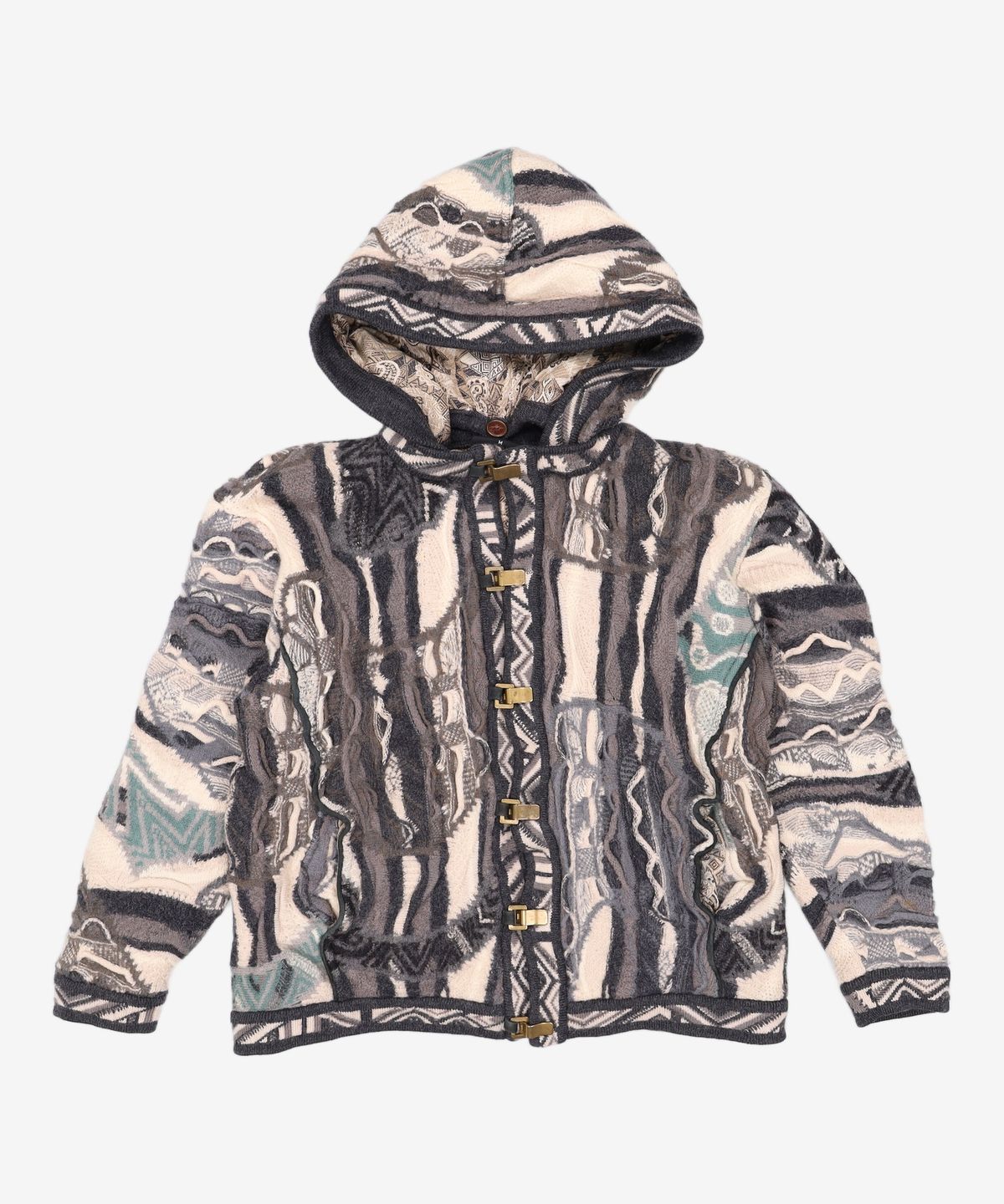 쿠지(COOGI) 후드 집업 M