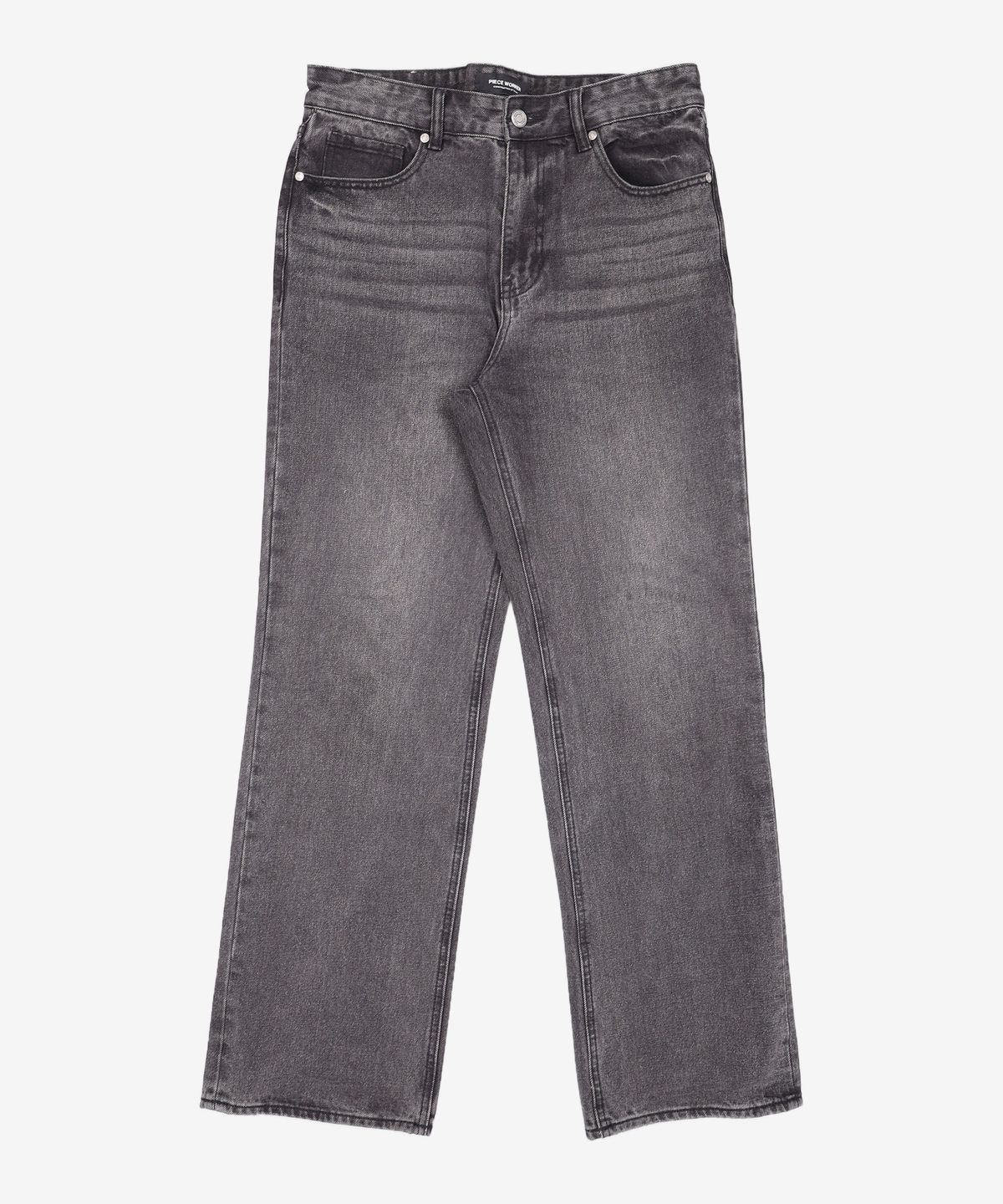 피스워커(PIECE WORKER) Essential Black Jean / Semi Wide 31