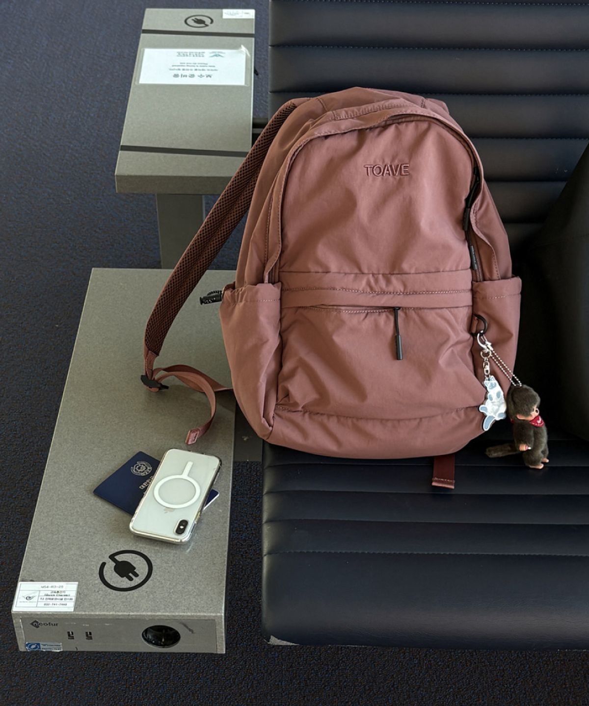 토아베(TOAVE) Nova Round Backpack (Plum)