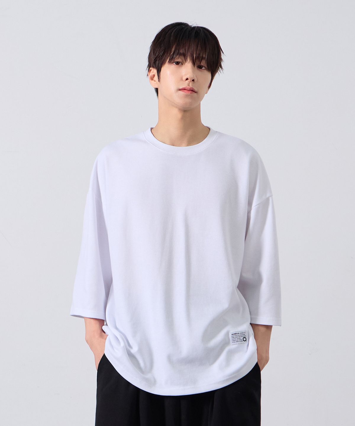 앨빈클로(ALVINCLO) [헬스장추천] 박스핏 짐웨어 반팔티셔츠 AST3650 (4COLOR)