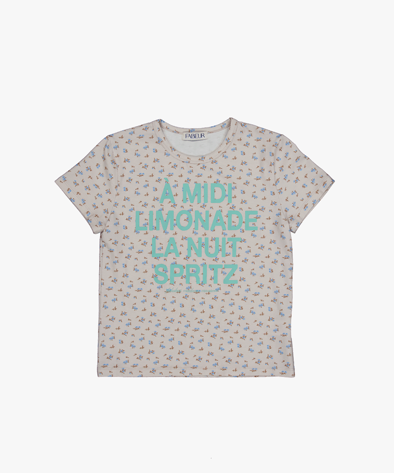 MADAME TYPO T-SHIRT (BEIGE)