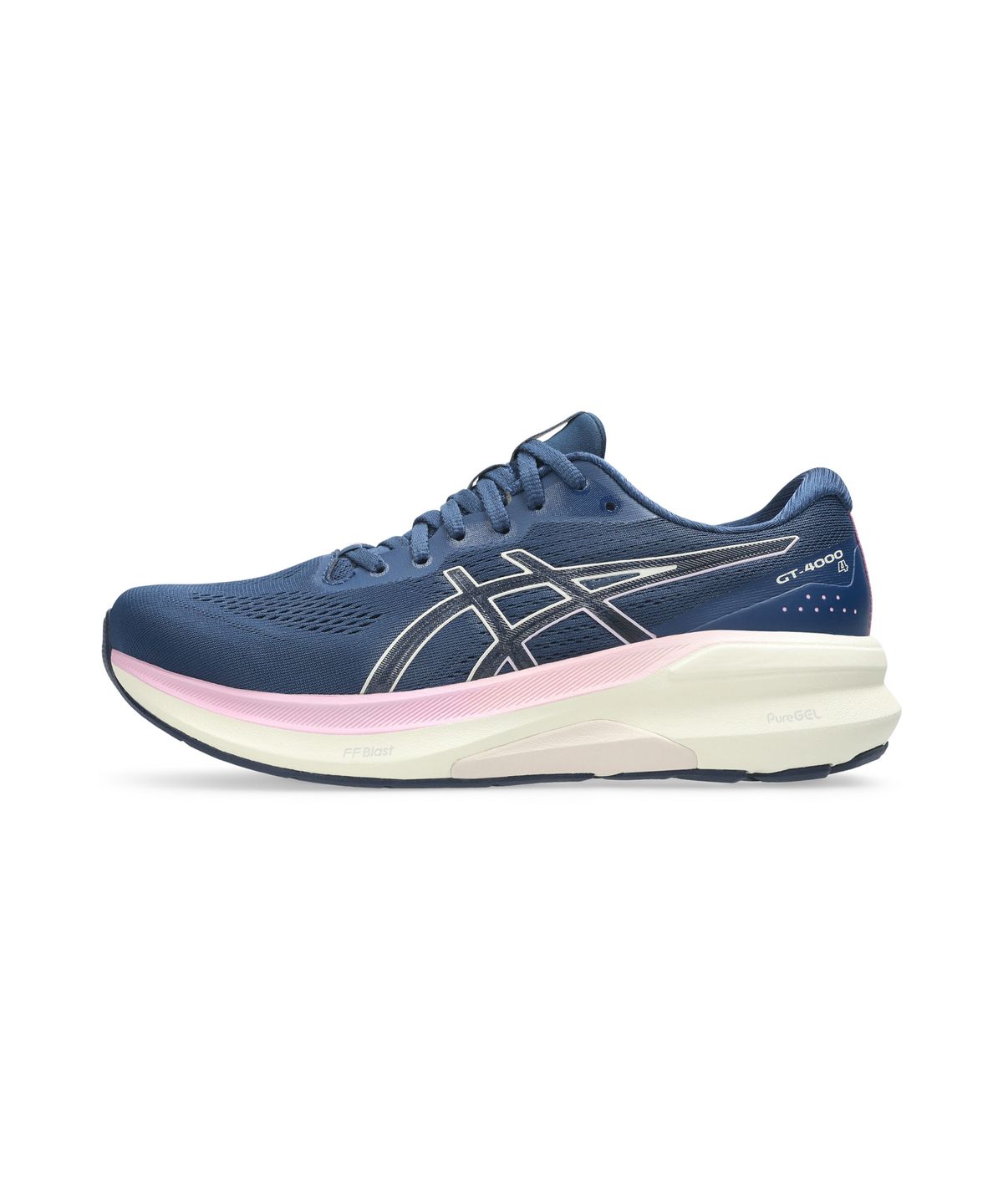 아식스(ASICS) GT-4000 4 우먼 와이드 - 인디펜던스 블루:헤이즈 라일락 / 1012B673-402