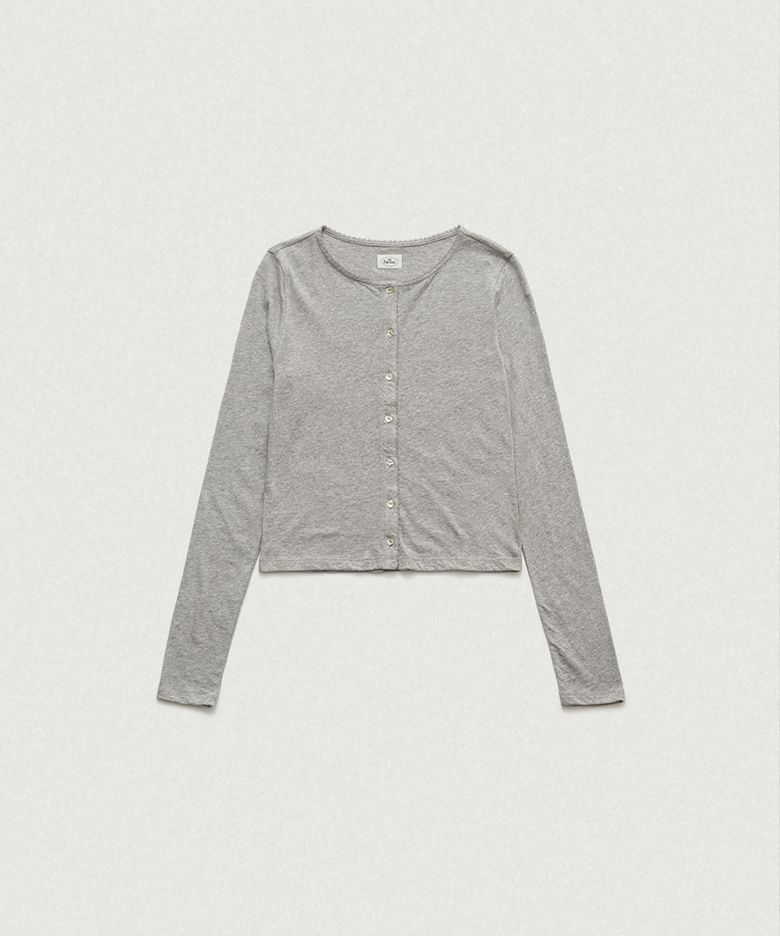 [꼬민지 PICK] Roen Sheer Cardigan_Grey