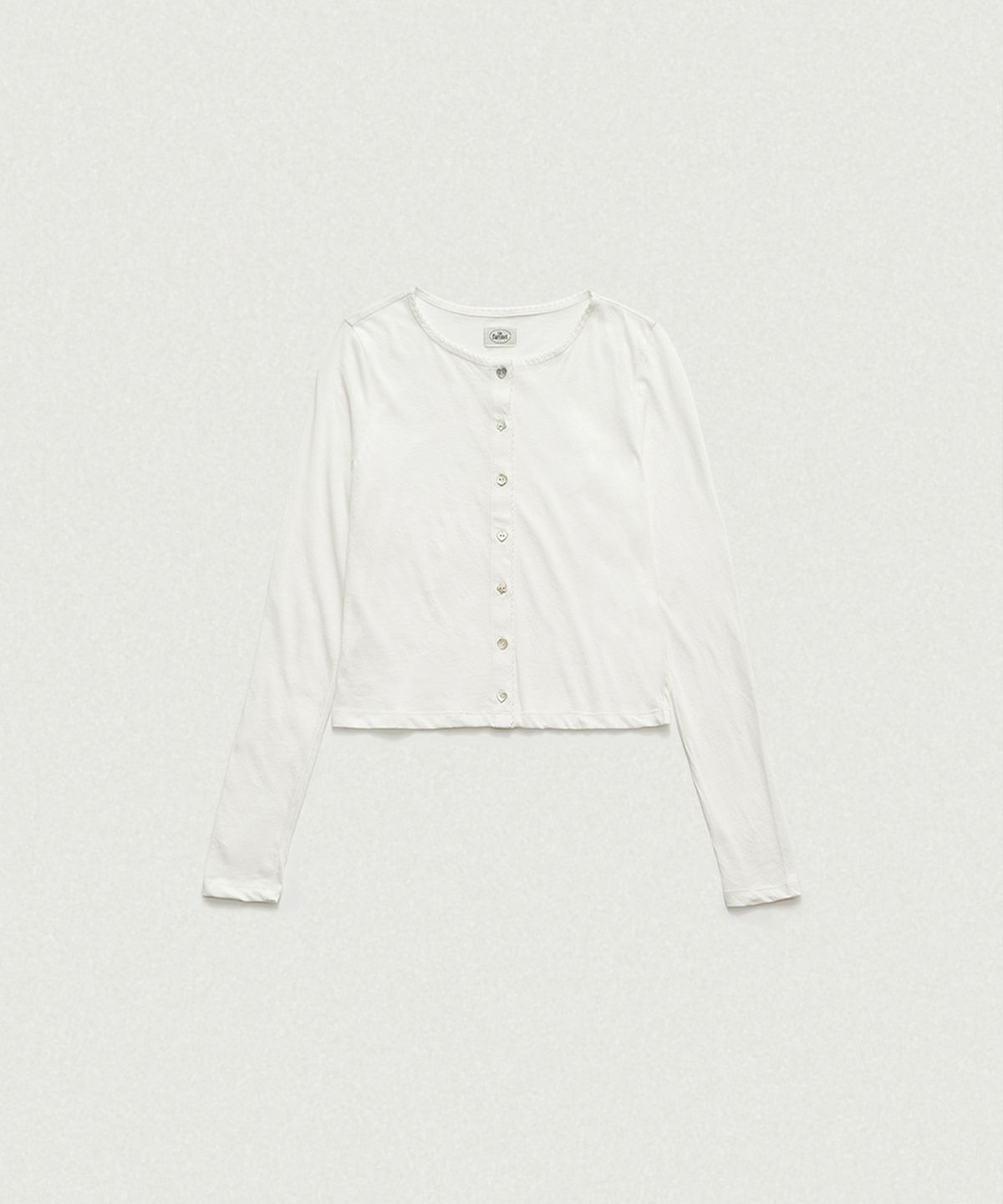 더바넷(THEBARNNET) Roen Sheer Cardigan_White