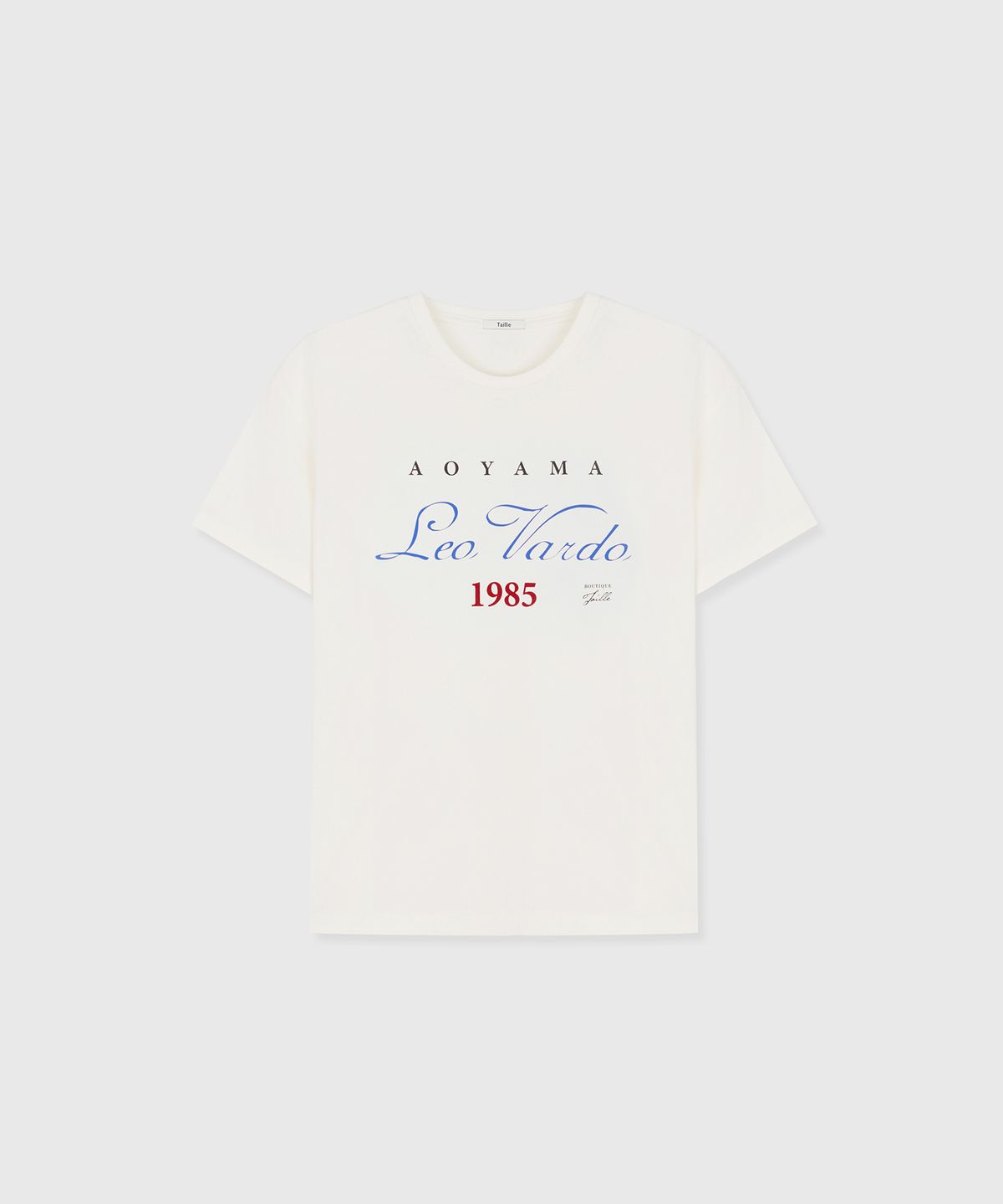 타일레(TAILLE) LEO VARDO T-SHIRT WHITE