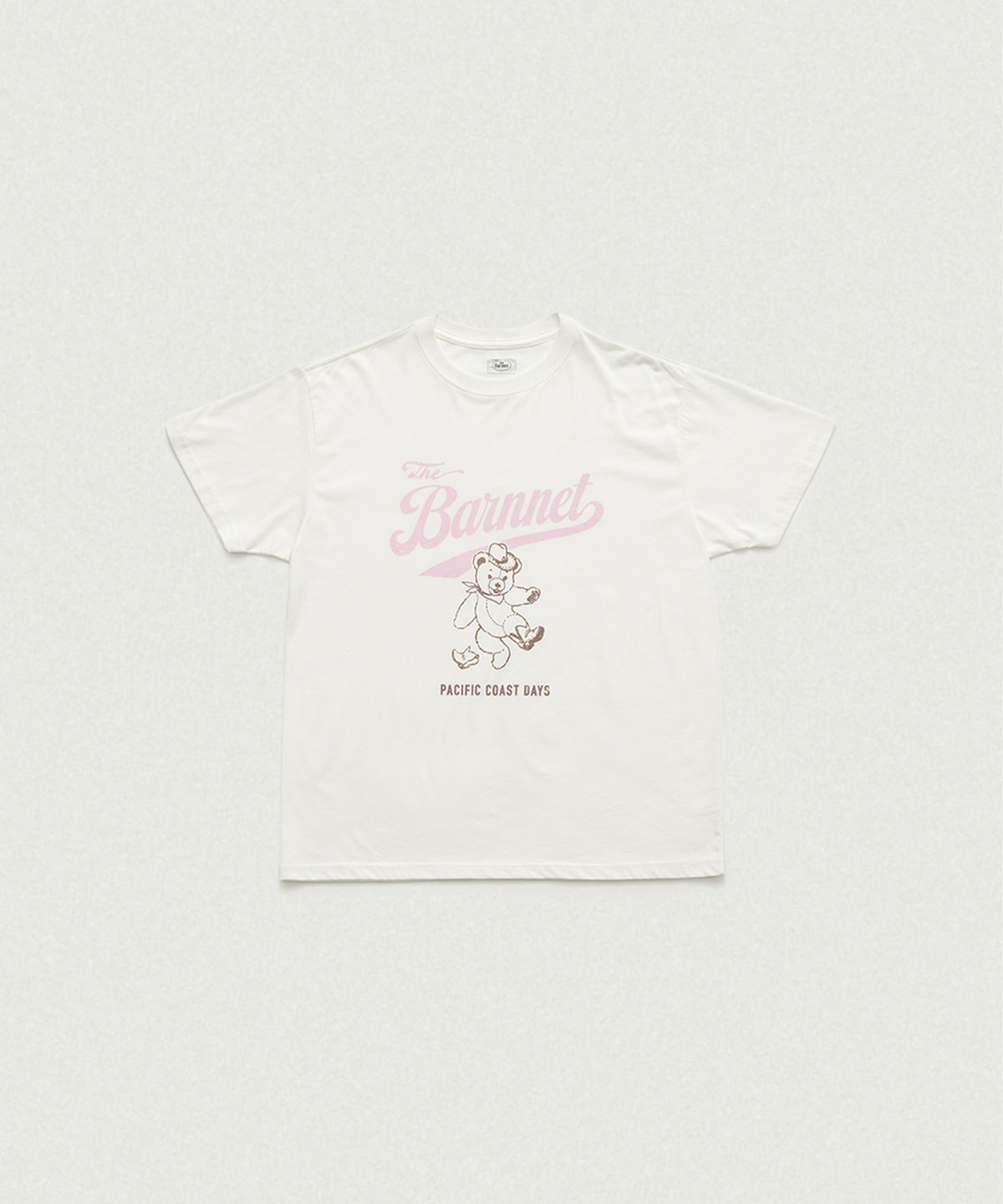 더바넷(THEBARNNET) Barnnet Swing Bear T-Shirt_Ivory