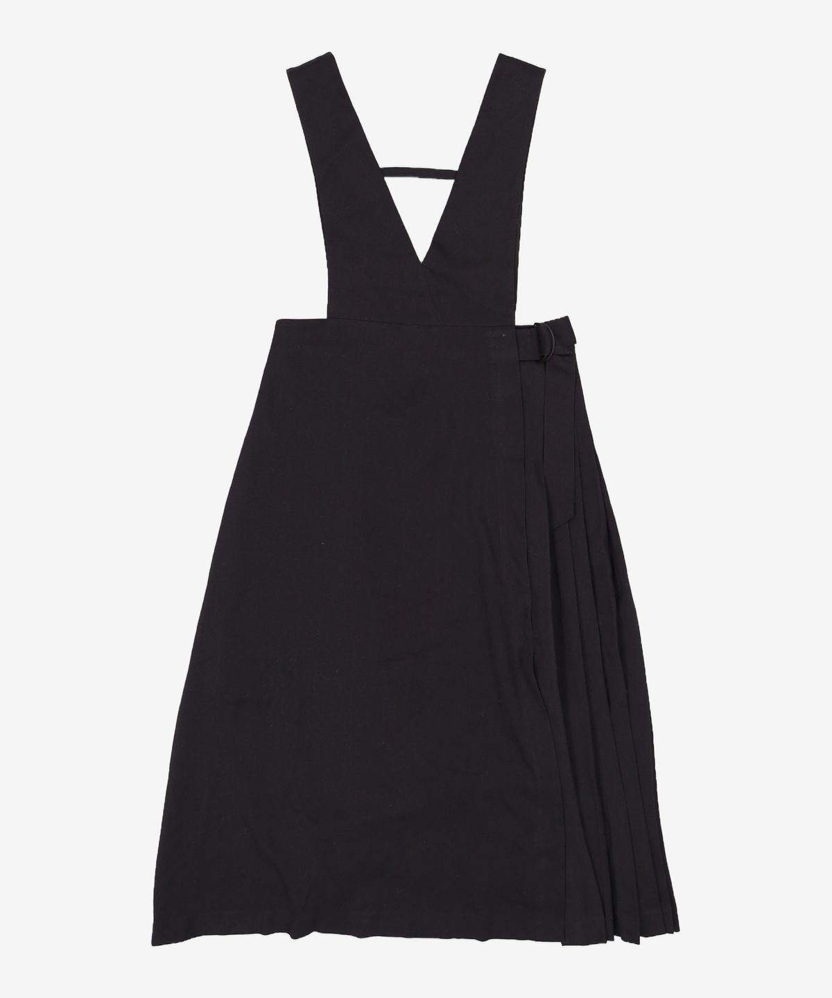 미쏘(MIXXO) V넥 주름변형 레이어드 원피스 MIWOWC212B M