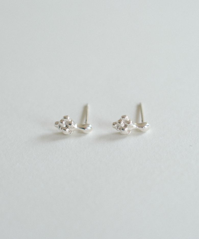 tiny spore earring [sliver/gold]