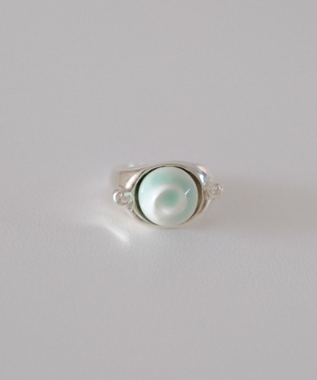 세이(SEI) spiral stone ring [ocean]