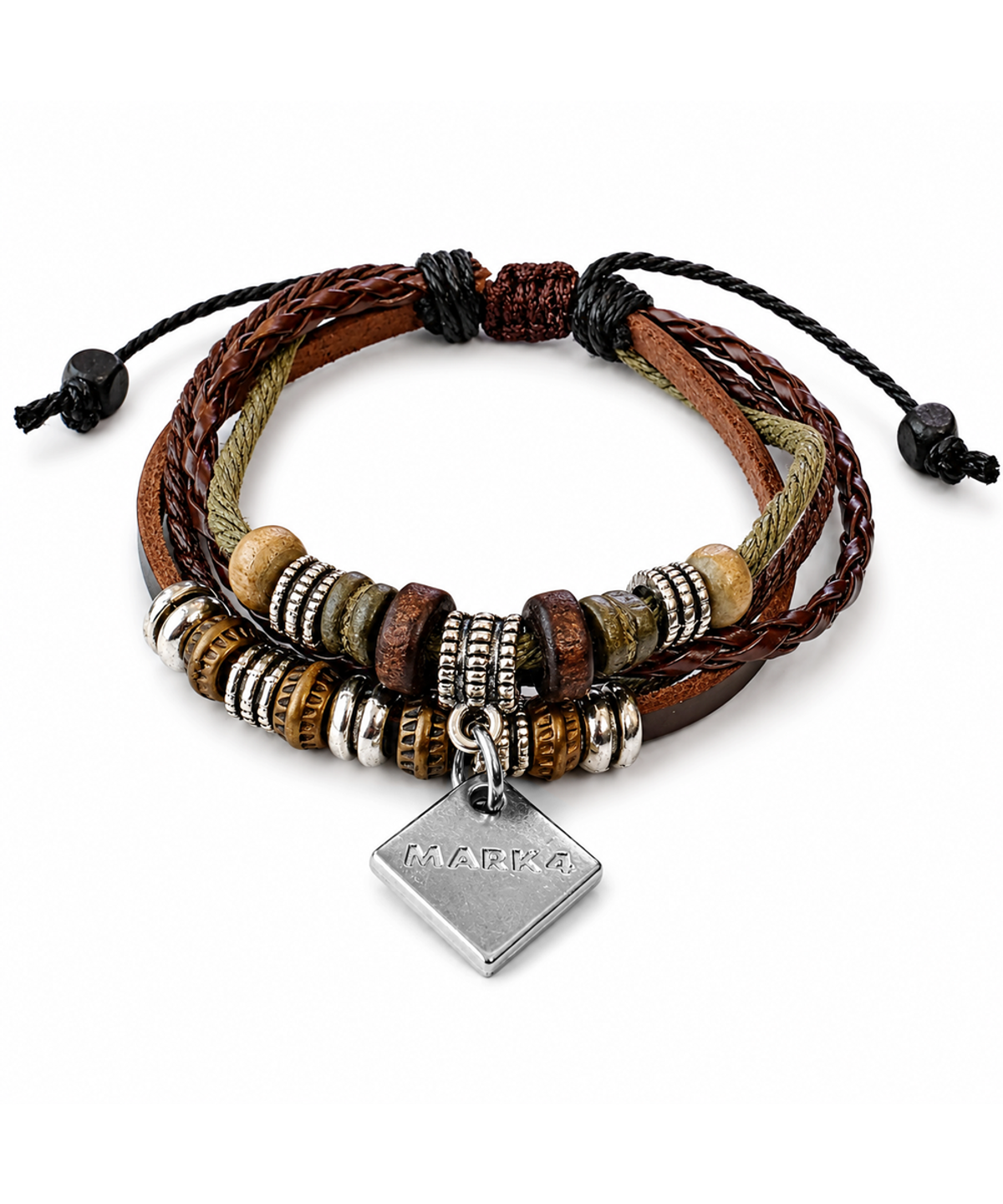 마크-4(MARK-4) NOMAD LEATHER BRACELET