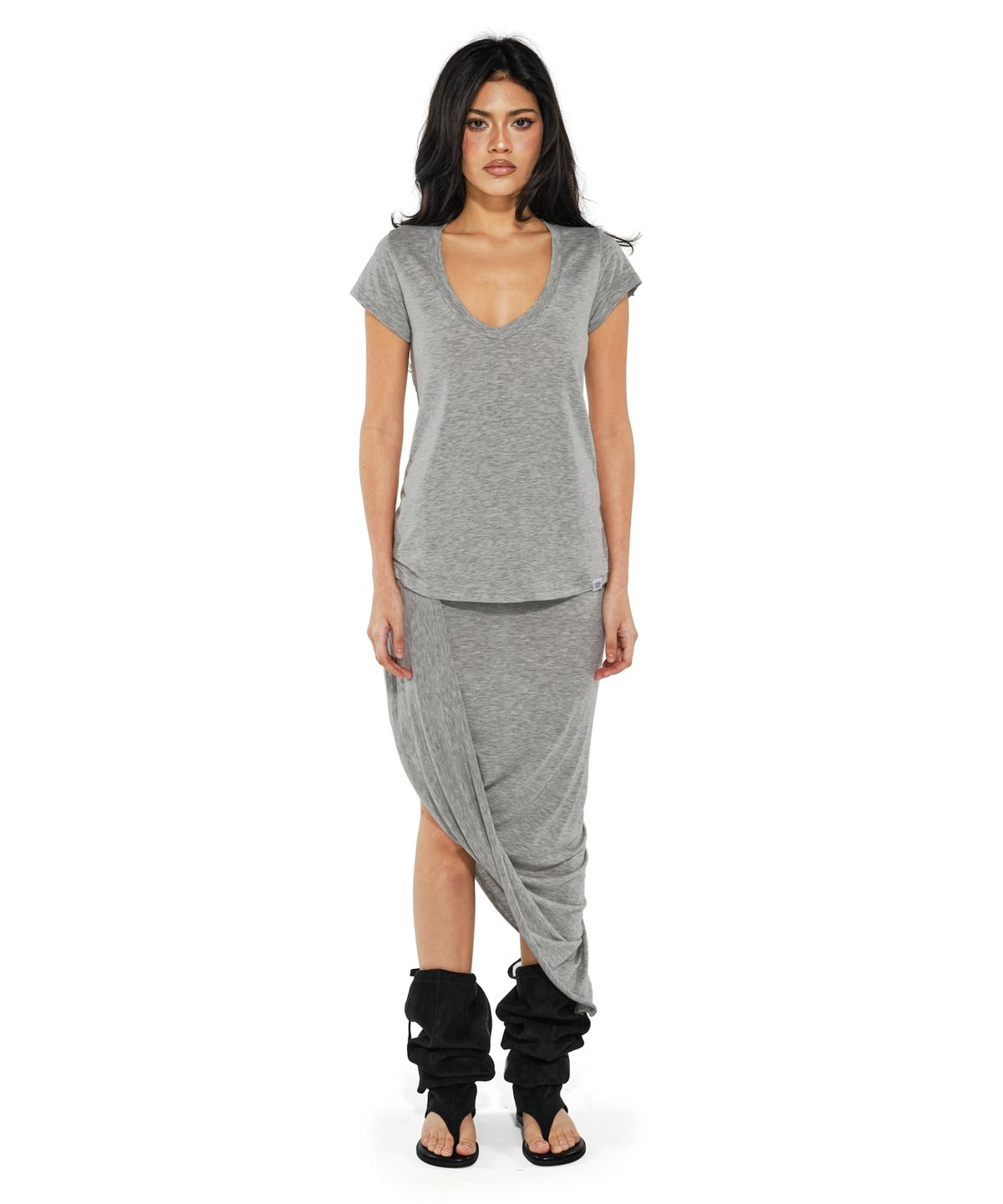 이투둘(222) SKIRT 008 (GRAY)