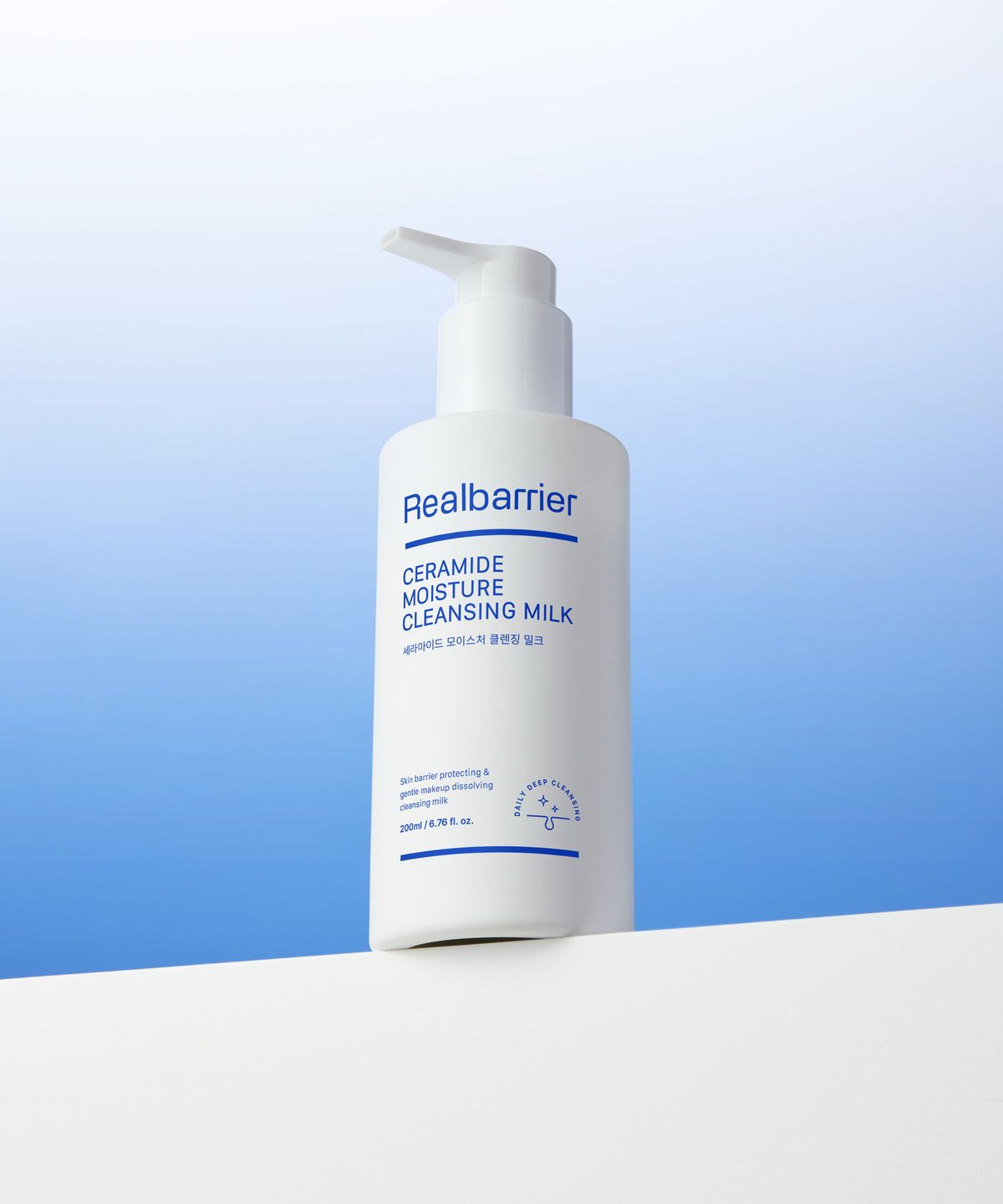 리얼베리어(REAL BARRIER) 세라마이드 모이스처 클렌징밀크 200ML