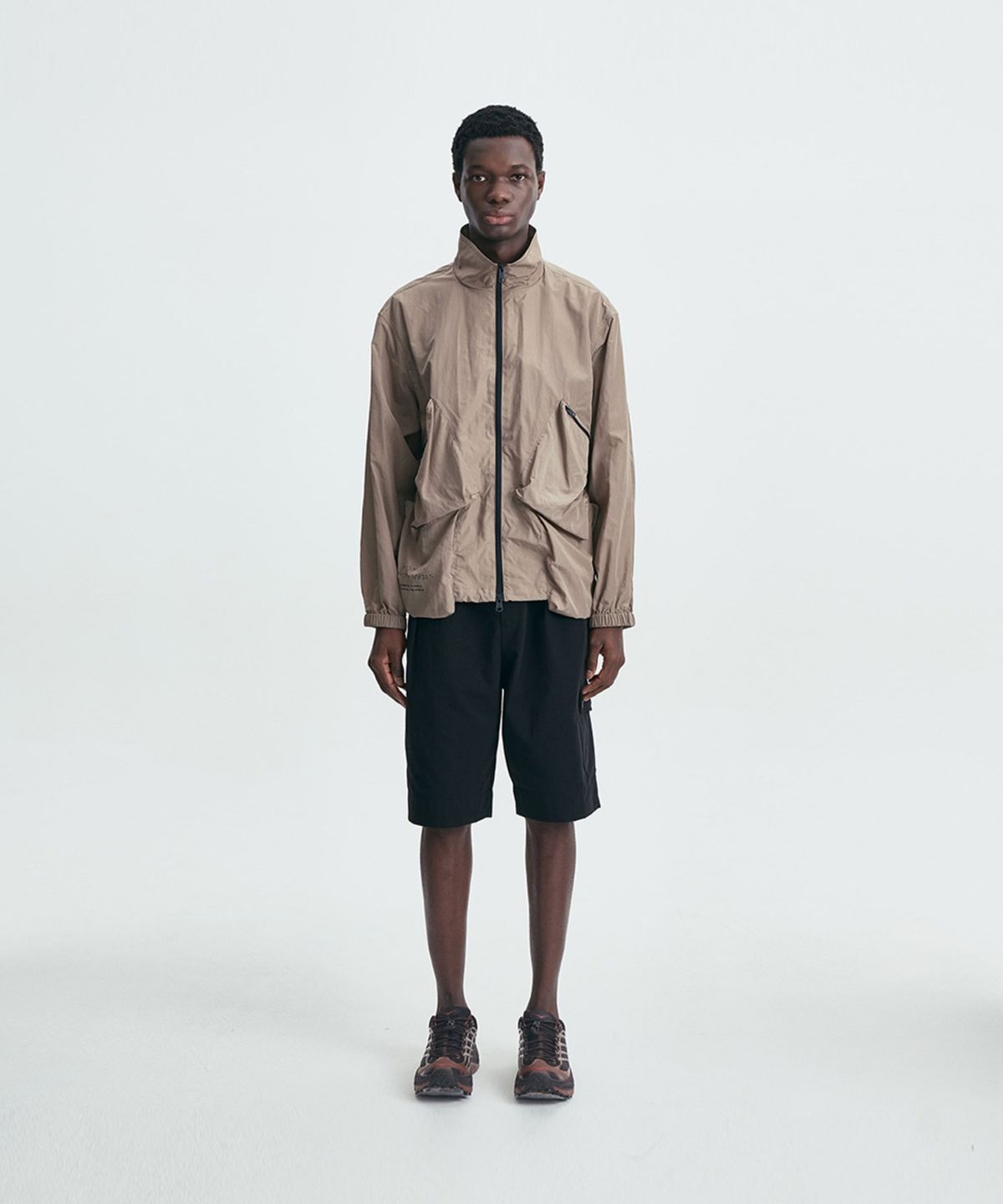 밀라코드(MILACODE) Rip-Stop Gurkha Shorts - BLACK