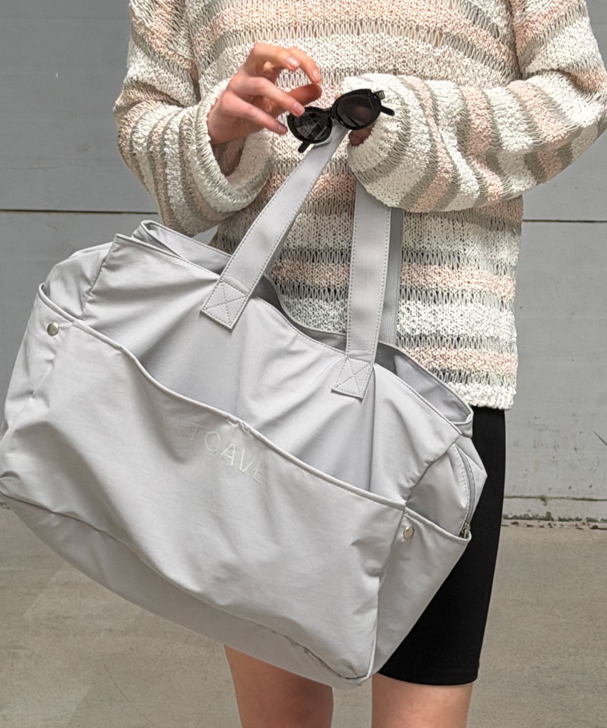 토아베(TOAVE) Airport Nylon Boston Bag (Cloudy)