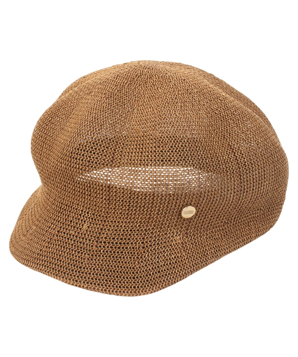 유니버셜 케미스트리(UNIVERSAL CHEMISTRY) Rome Summer Brown Newsboy Cap 뉴스보이캡