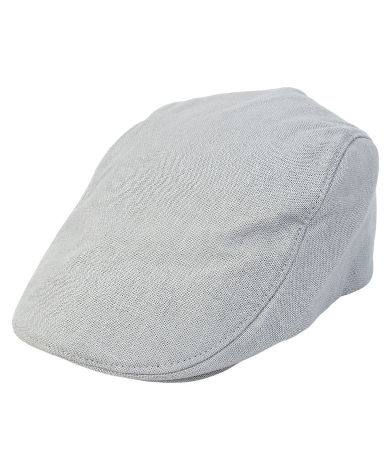 Simple Linen Light Gray Huntingcap 헌팅캡