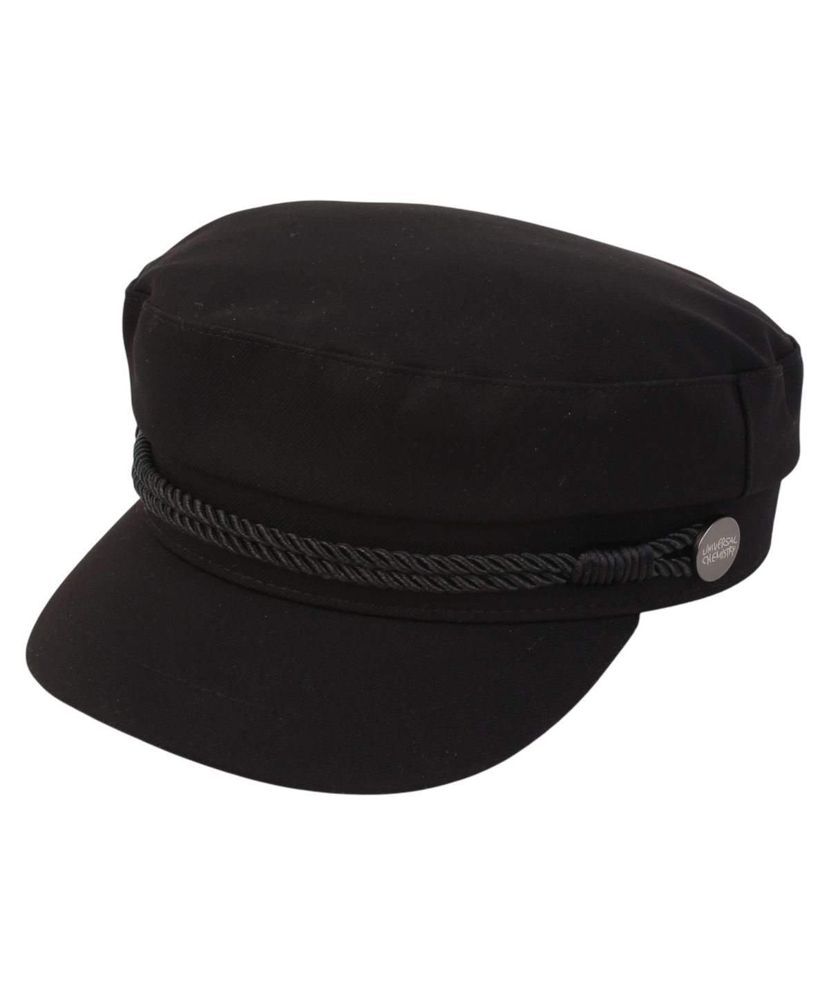 유니버셜 케미스트리(UNIVERSAL CHEMISTRY) Rope Cotton Black Marine Cap 마린캡