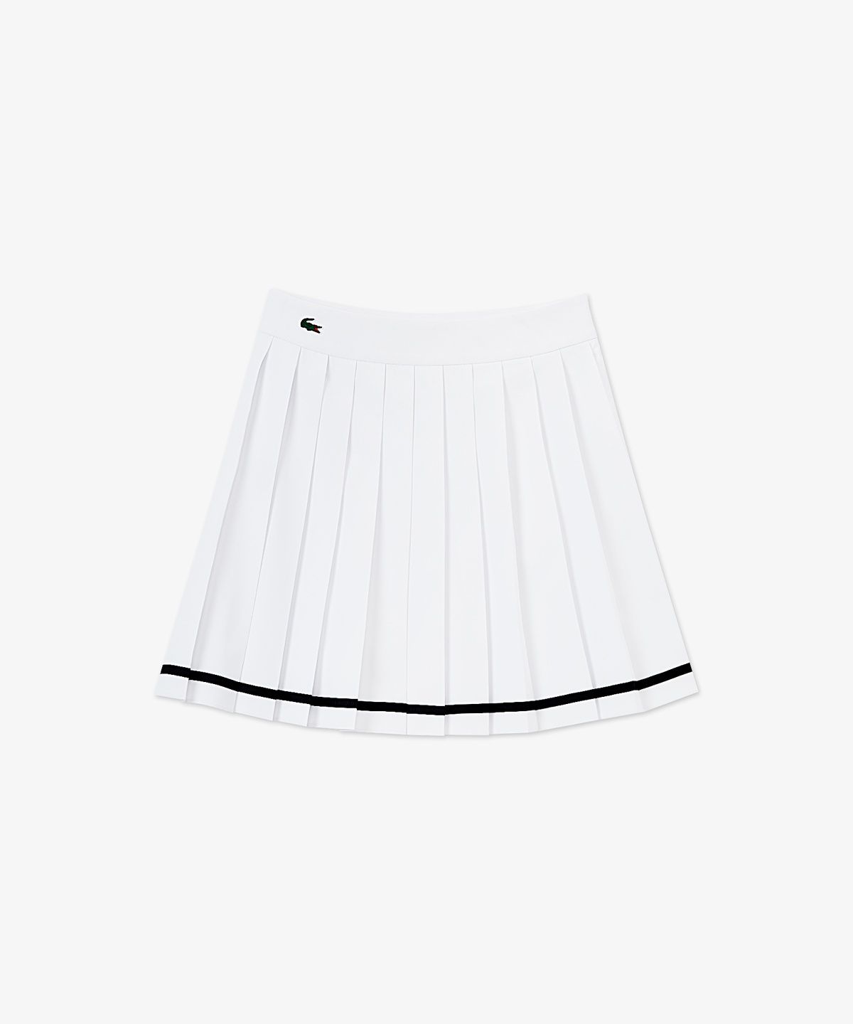 라코스테(LACOSTE) 여성 테니스 테이프 티핑 스커트 JF231E-56GR 001