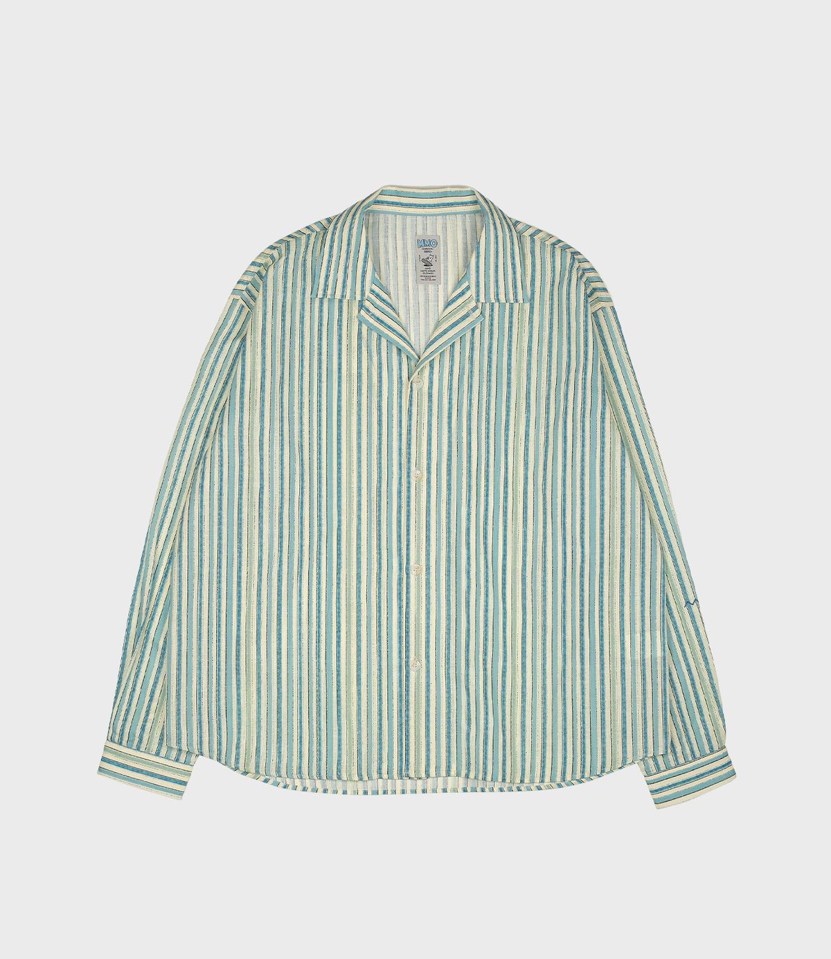 에메모가든(MMOGARDEN) crayon stripe shirts (2colors)