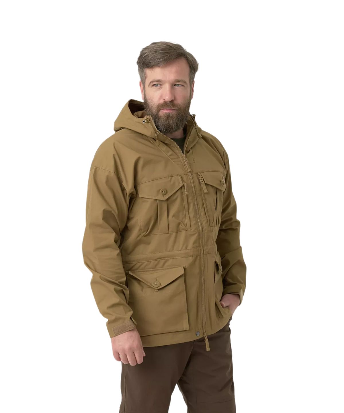 헬리콘텍스(HELIKONTEX) SAS 스목 자켓 코요테