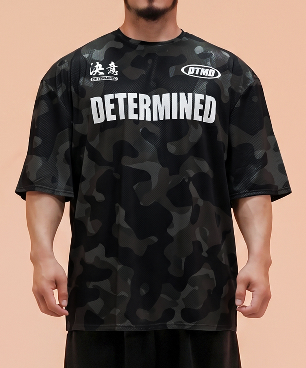 디터민드(DETERMINED) [카본글로시] 킵파이팅 블랙카모2.0
