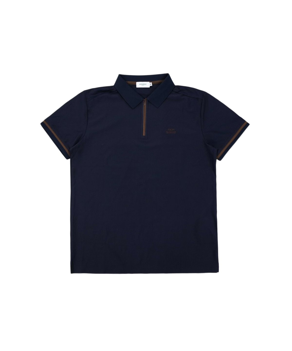 몽버디 골프(MONBIRDIE GOLF) MENS 라인 포인트 폴로 숏슬리브 NAVY