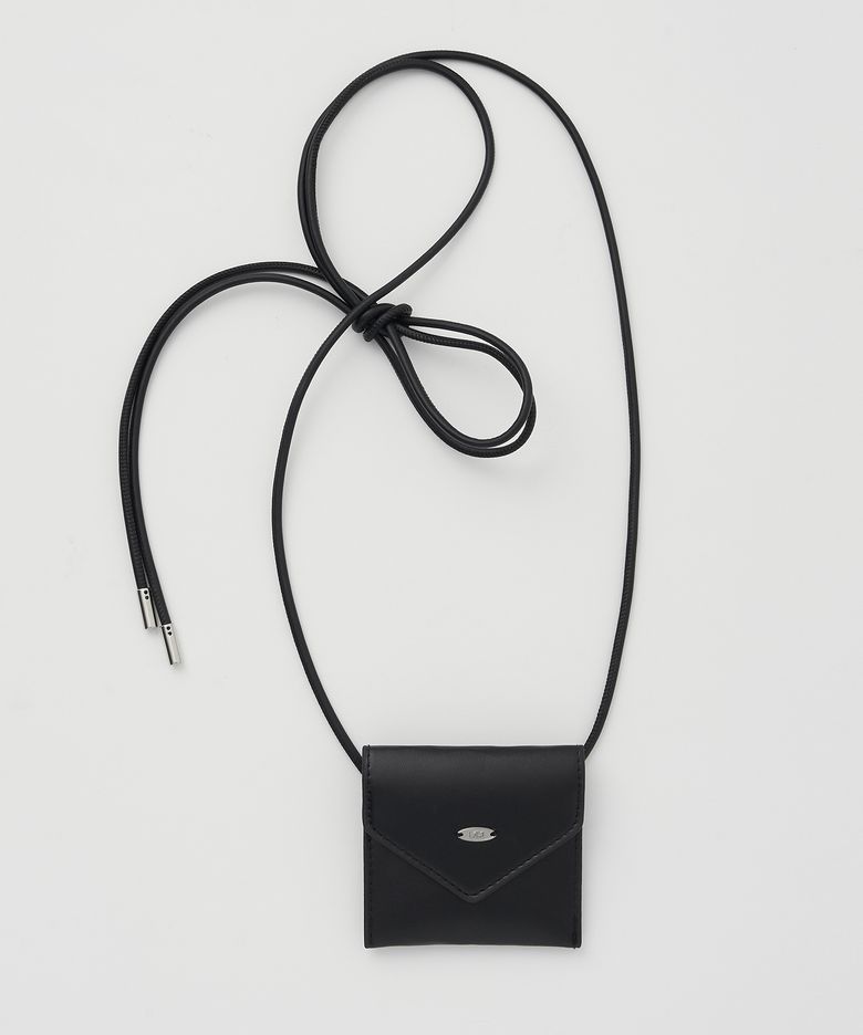 Miel Micro Envelope Card Cross Bag (Black)