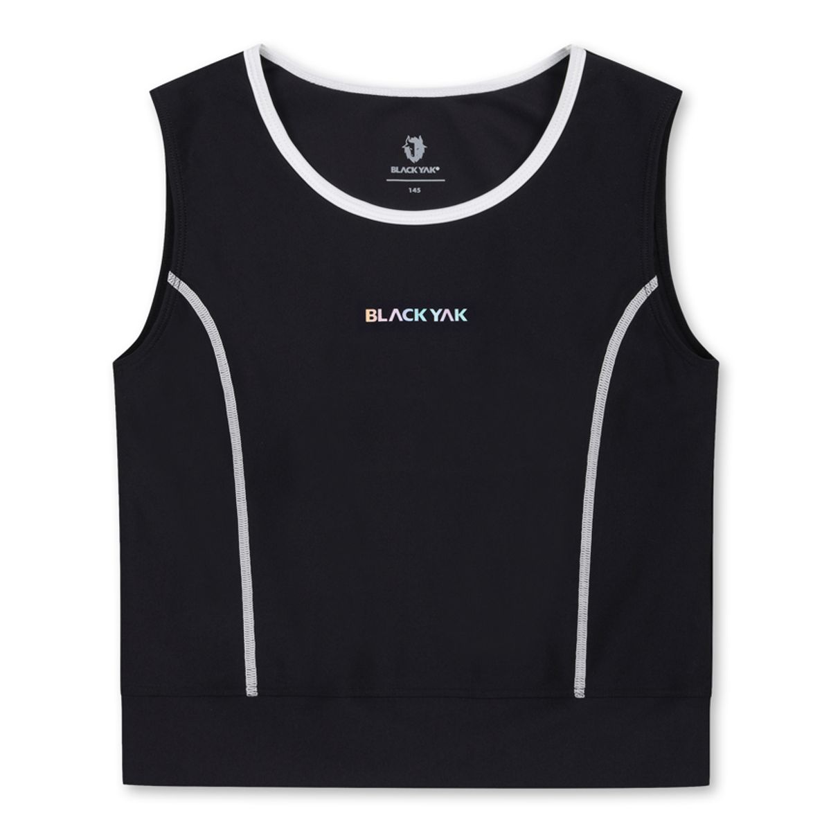 블랙야크 키즈(BLACK YAK KIDS) UV 레터링 이너탑 래쉬가드_BK