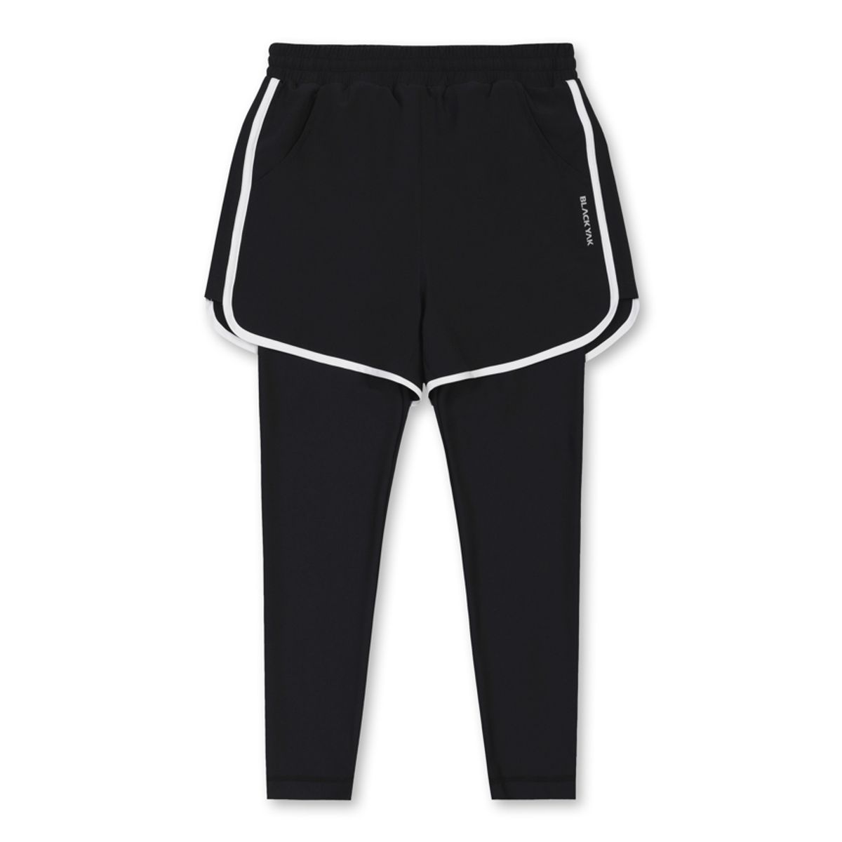 블랙야크 키즈(BLACK YAK KIDS) UV 3부 레이어드 스윔팬츠_BK