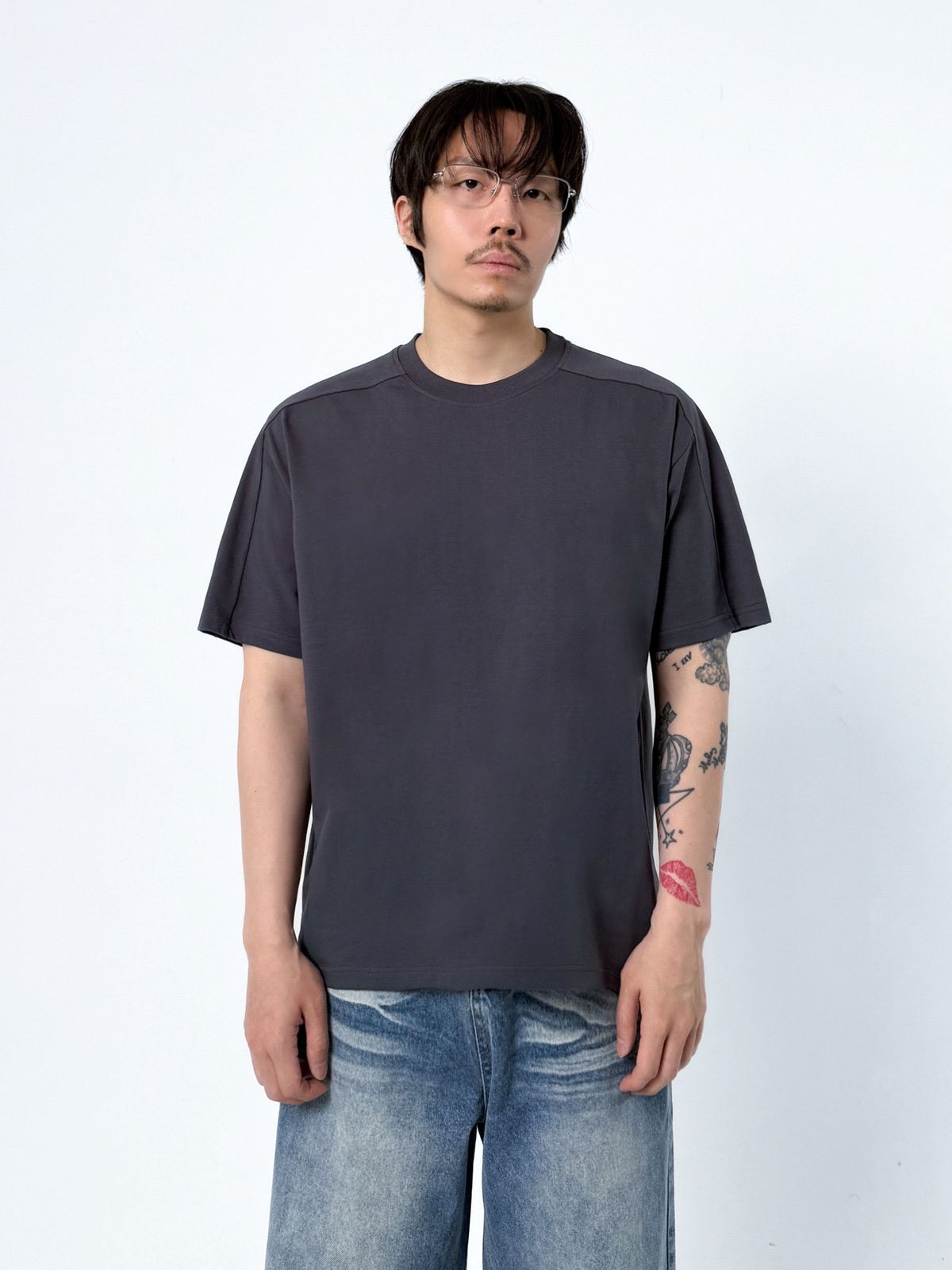 오버더와르(OVERTHEOIR) 실키 나그랑 반팔티