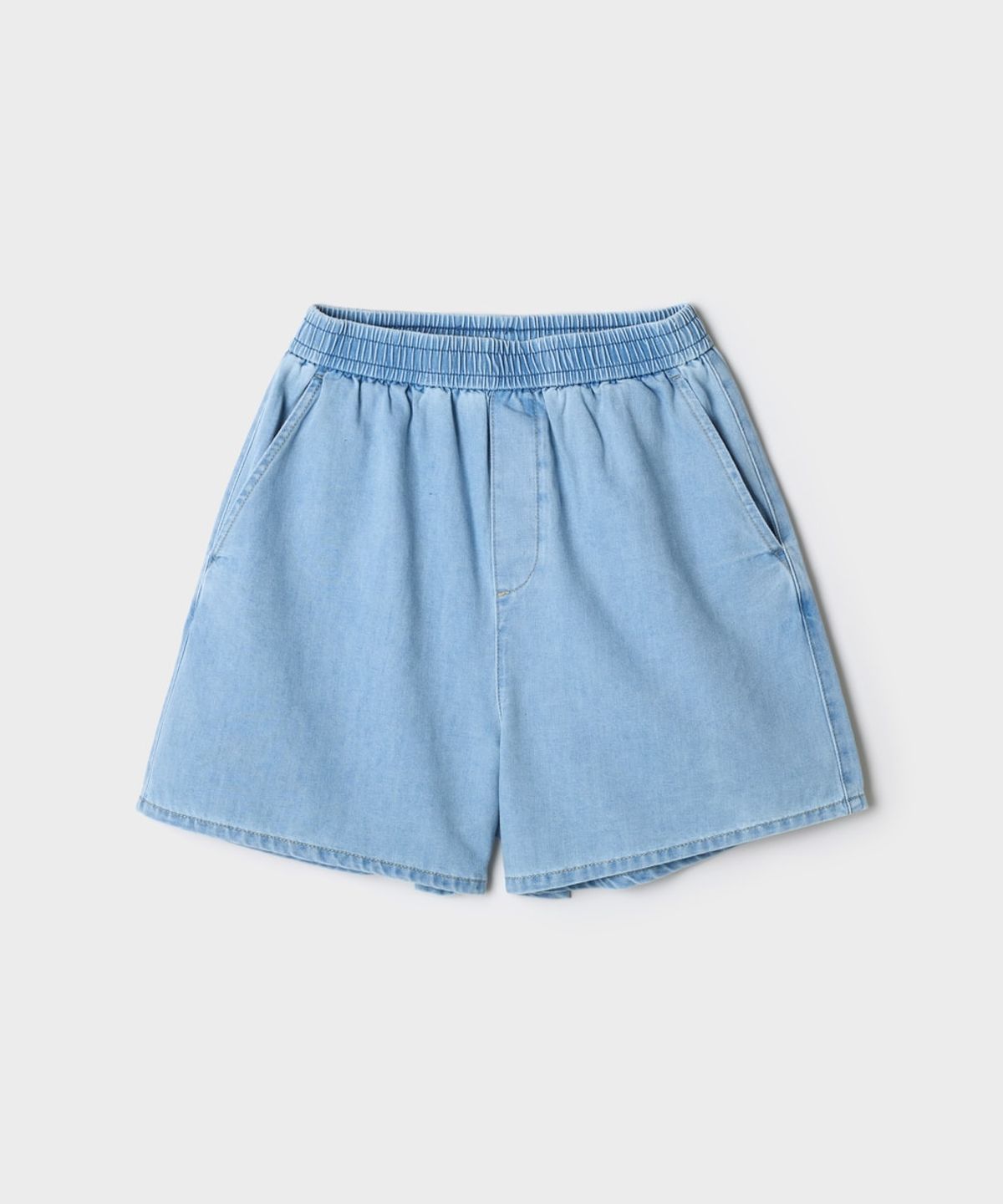 스파오(SPAO) 여성 밴딩 쇼츠 (데님) (RE)_SPTNG38G02