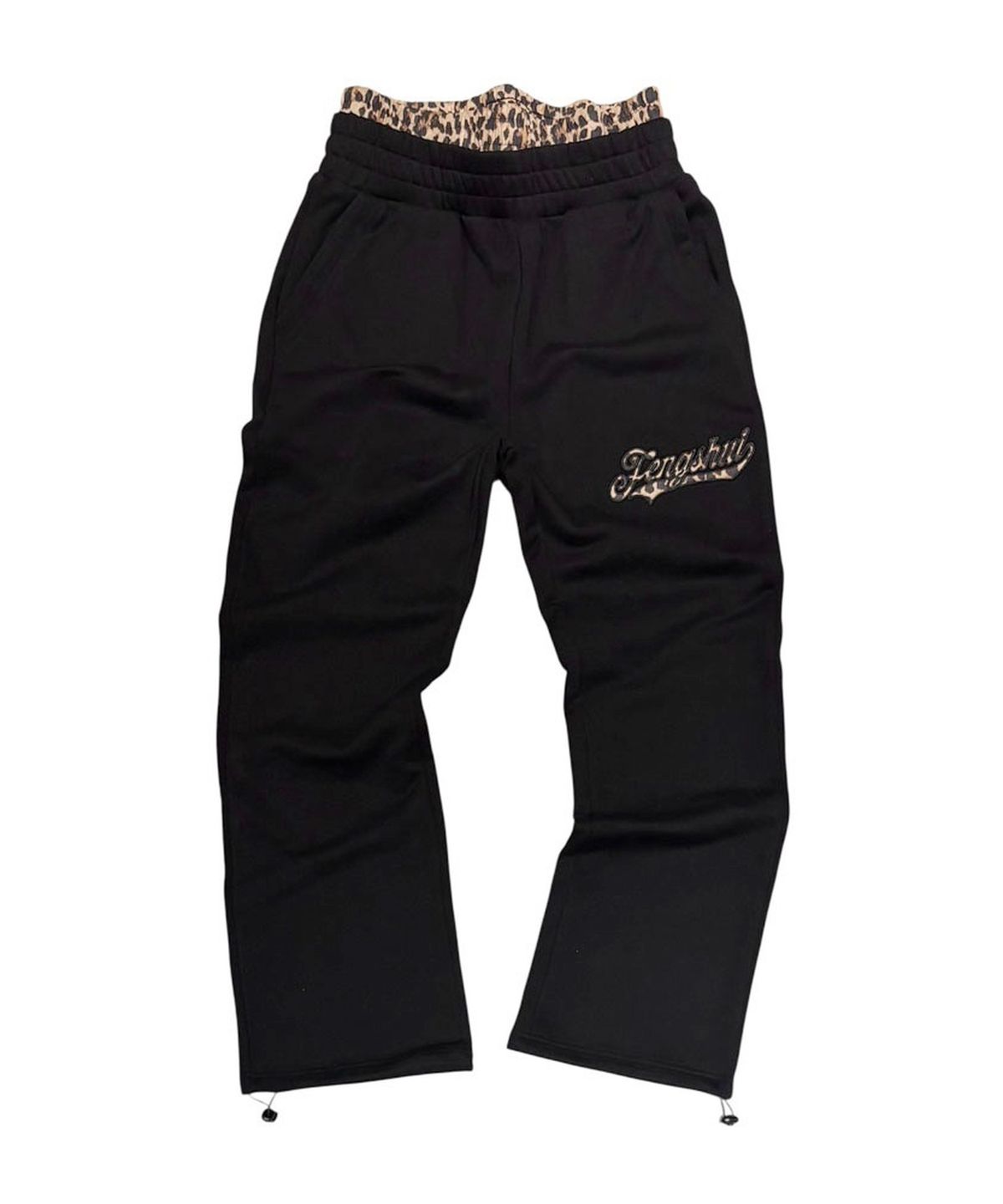 펑쉐이(FENGSHUI) Fengshui Leopard sagging sweatpants